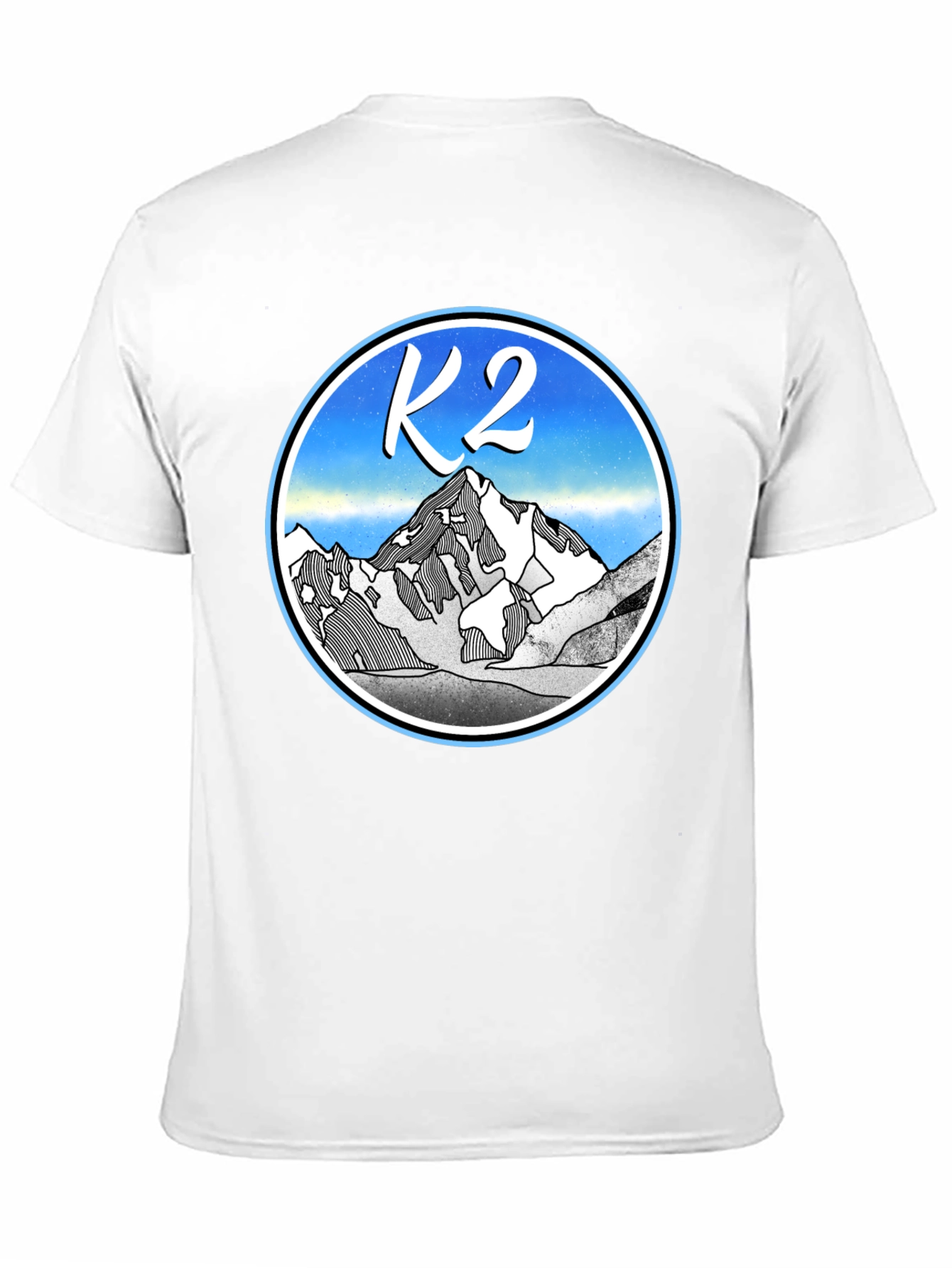 K2 Mountain T-Shirt - Adventure Graphic Tee