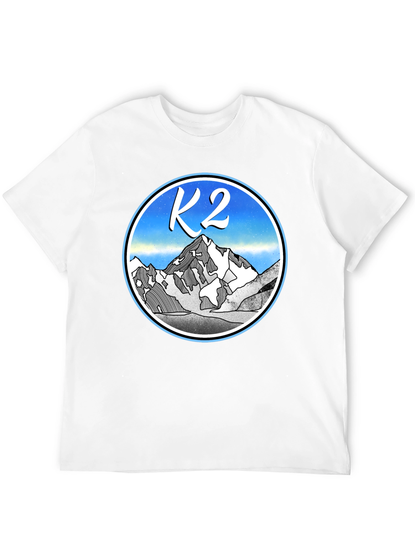 K2 Mountain T-Shirt - Adventure Graphic Tee