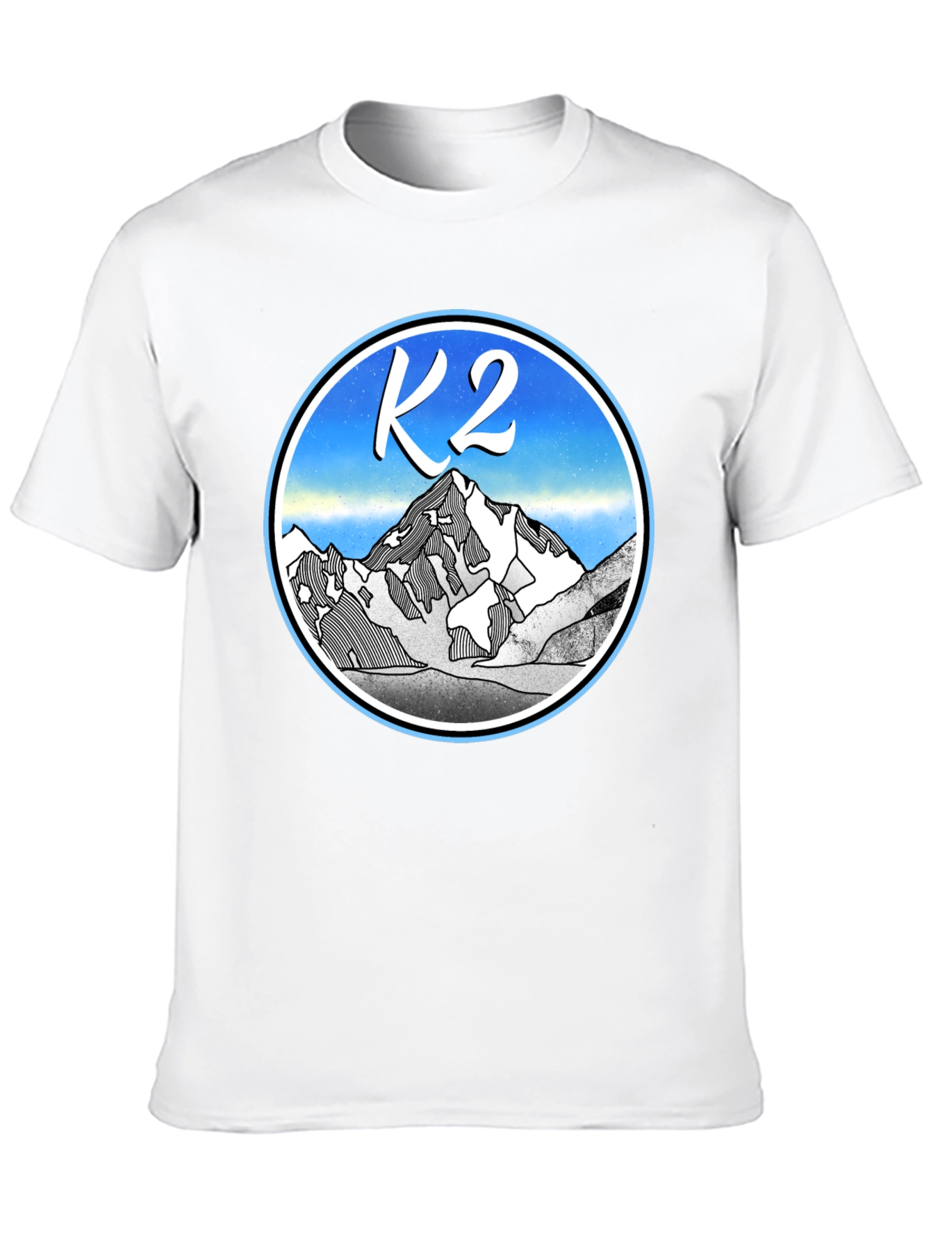K2 Mountain T-Shirt - Adventure Graphic Tee