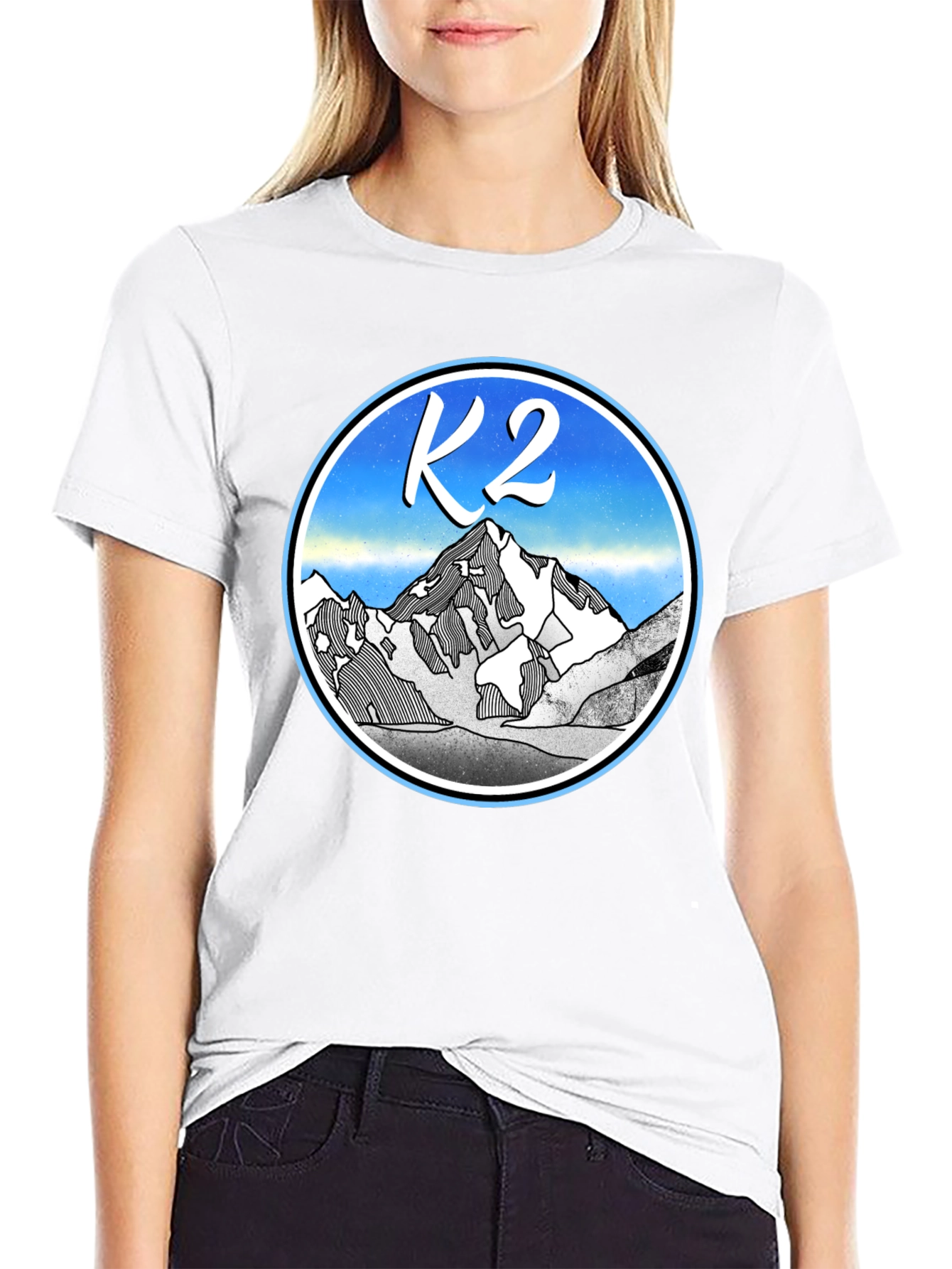 K2 Mountain T-Shirt - Adventure Graphic Tee