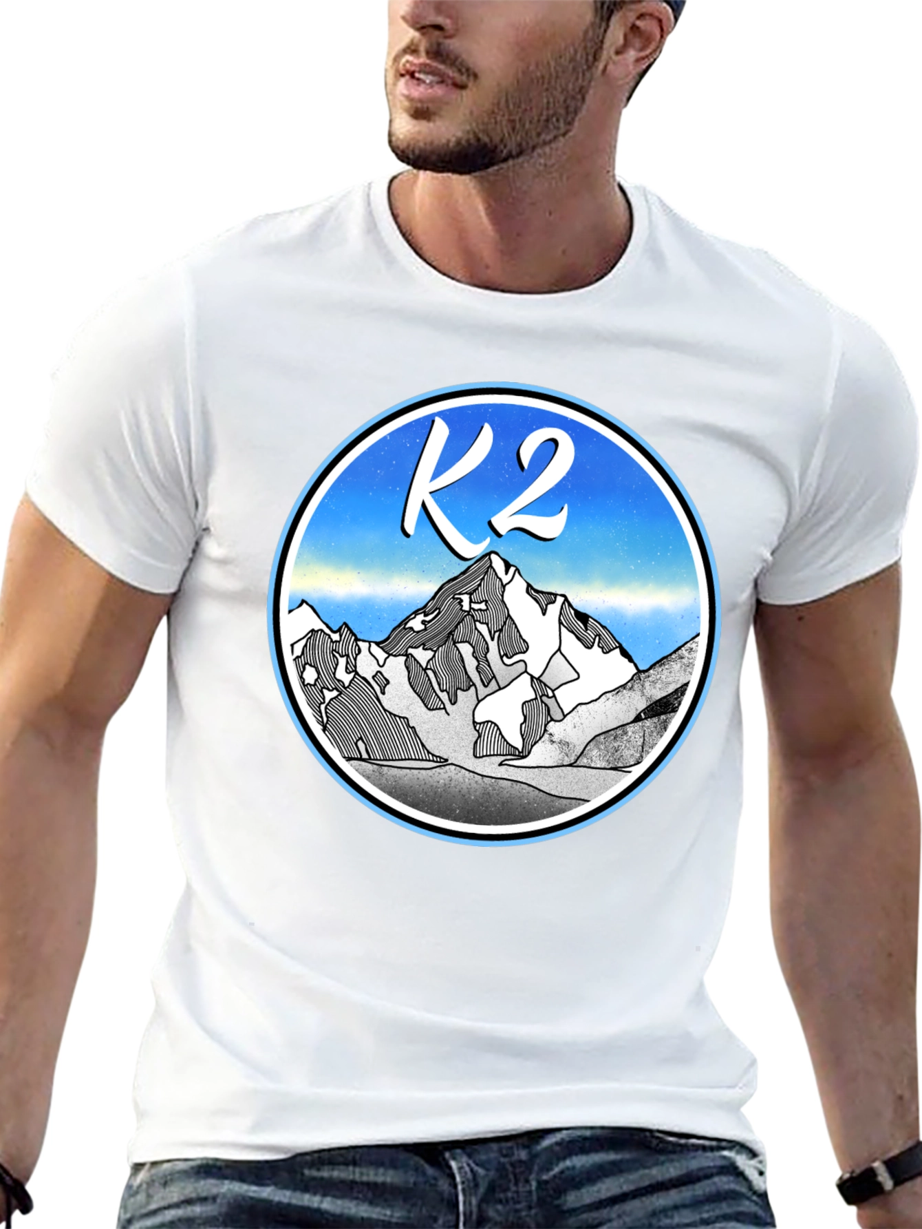 K2 Mountain T-Shirt - Adventure Graphic Tee