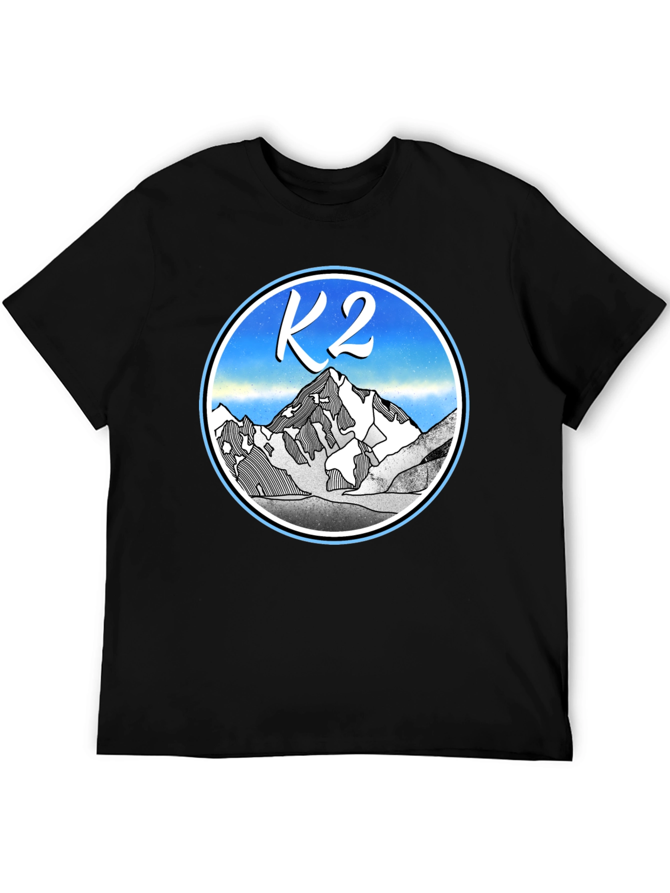K2 Mountain T-Shirt - Adventure Graphic Tee