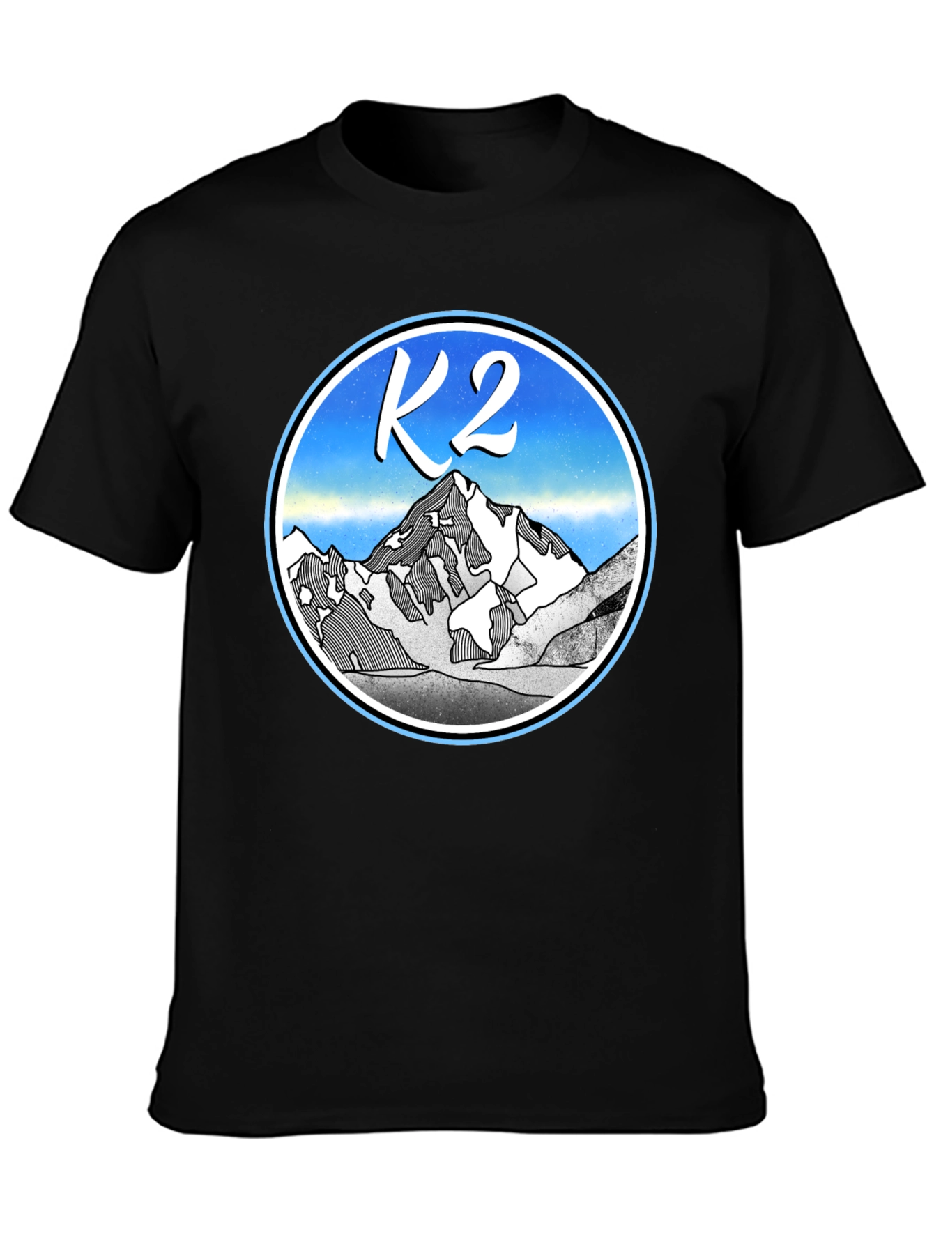 K2 Mountain T-Shirt - Adventure Graphic Tee