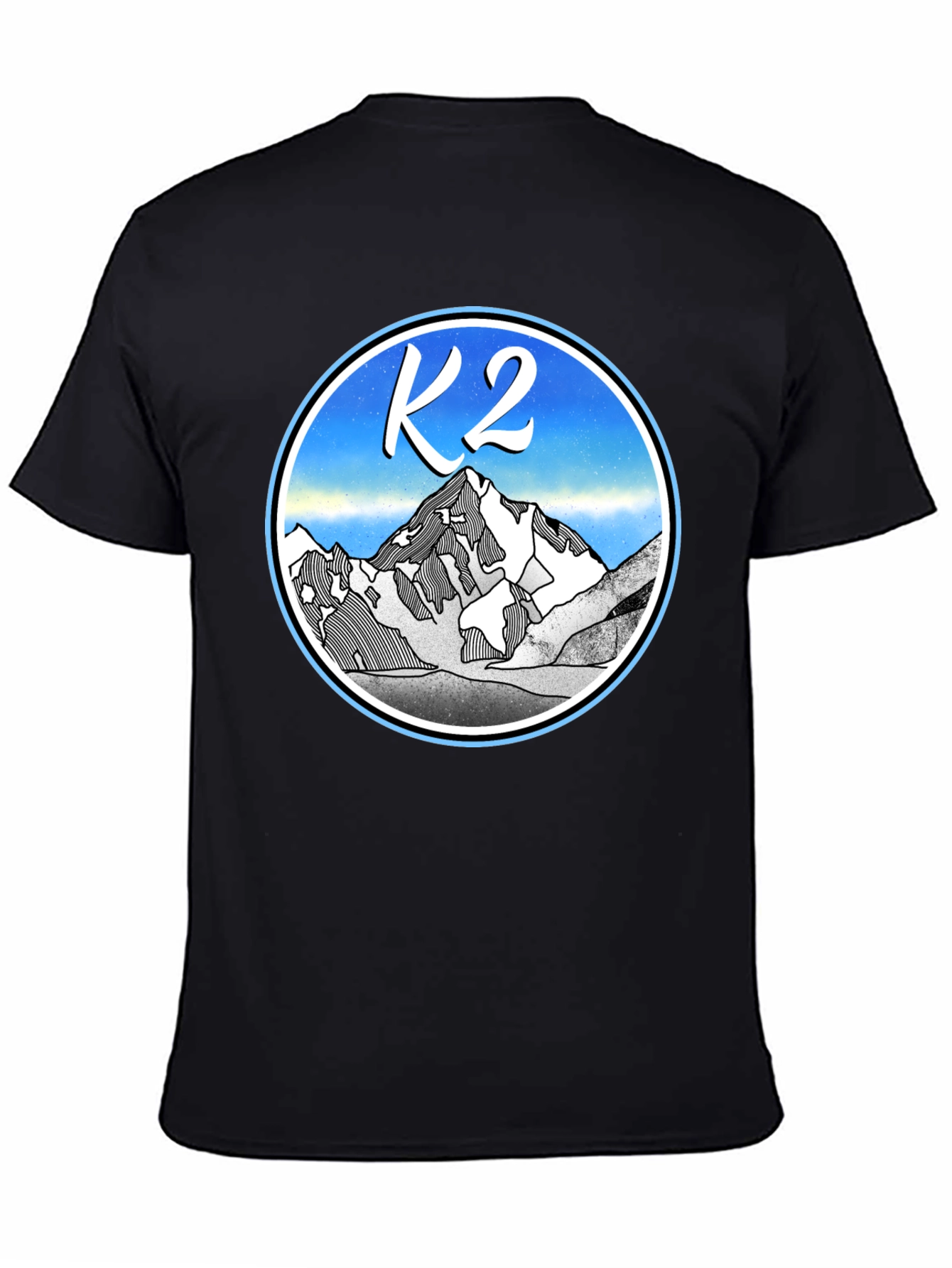 K2 Mountain T-Shirt - Adventure Graphic Tee