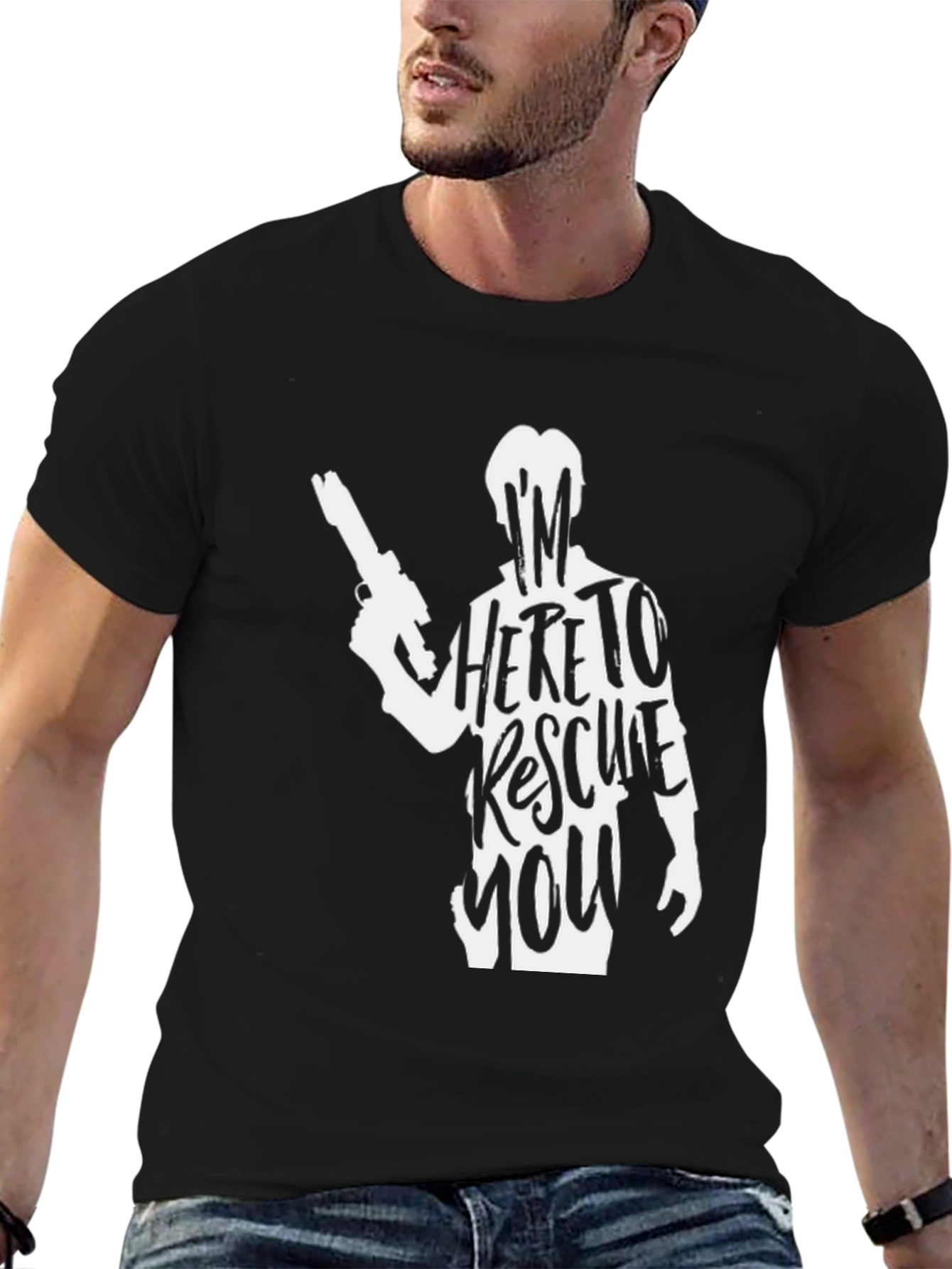 Im Here to Rescue You Graphic Tee