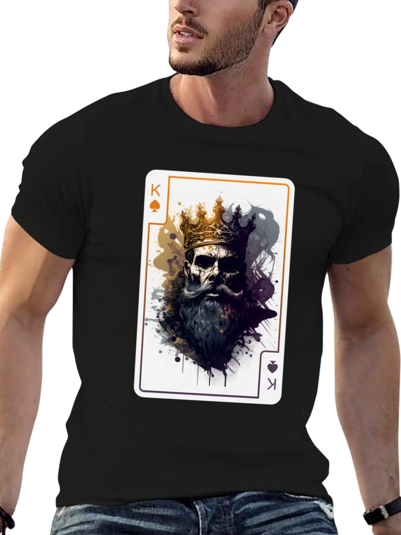 King of Spades Graphic T-Shirt