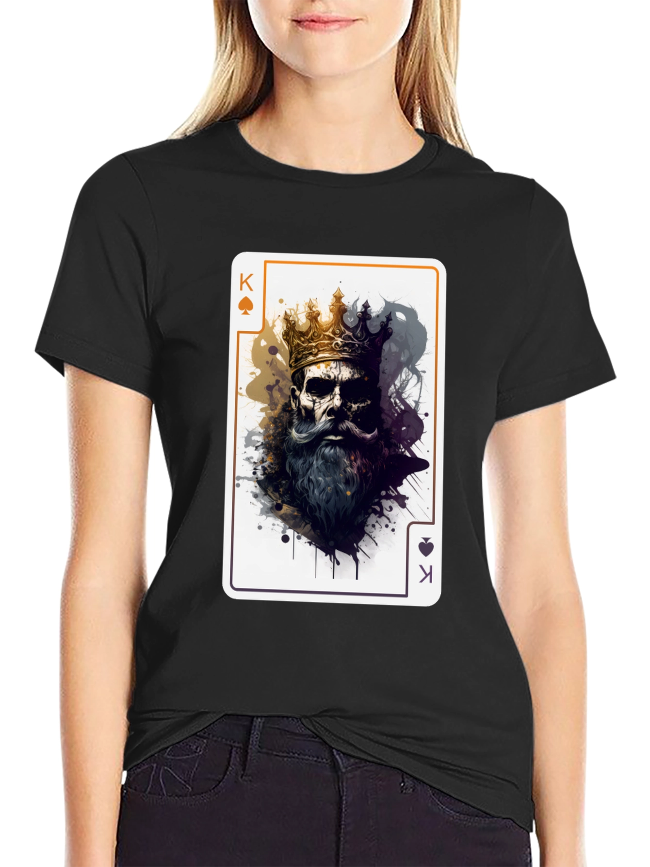King of Spades Graphic T-Shirt