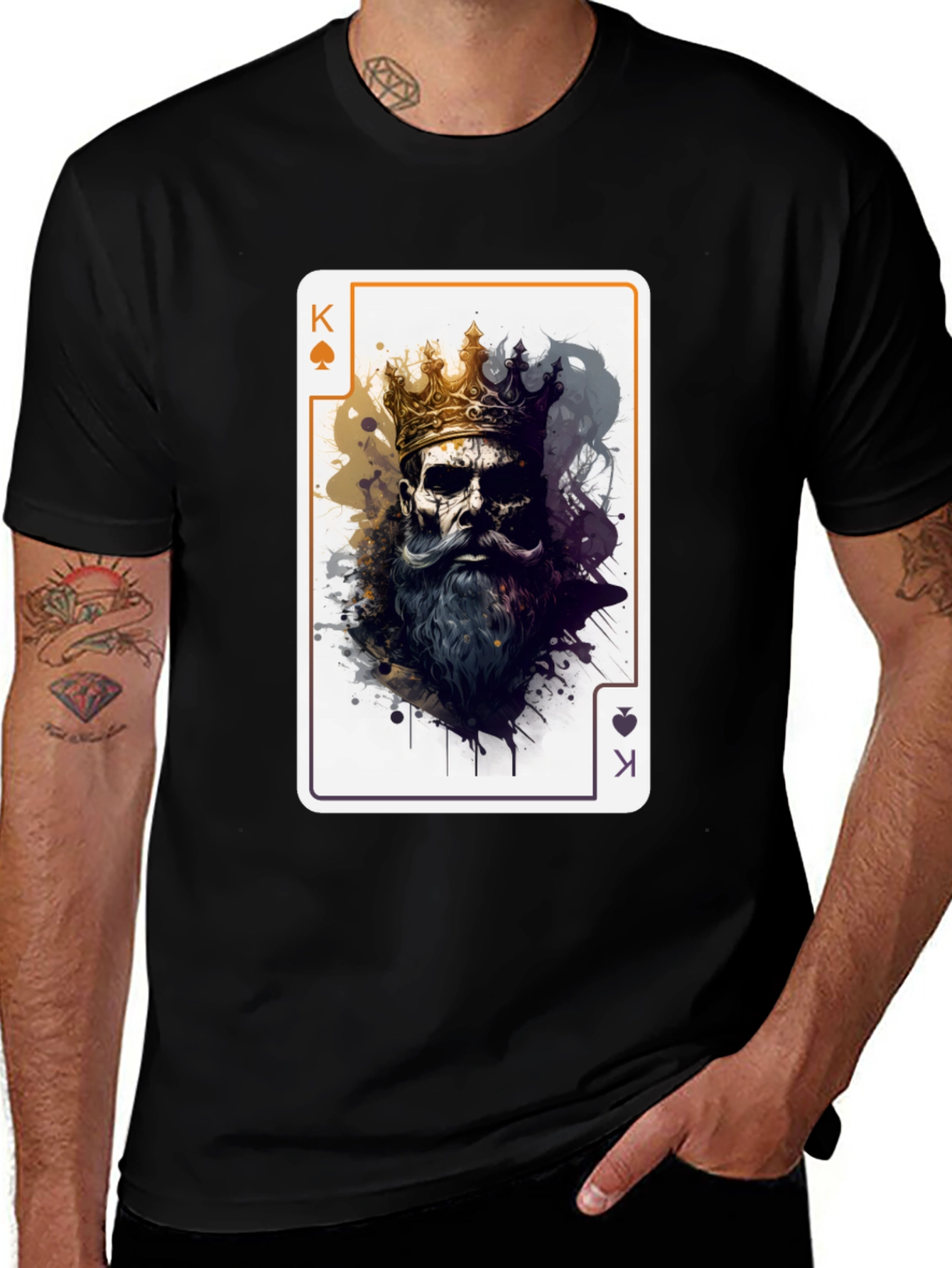 King of Spades Graphic T-Shirt