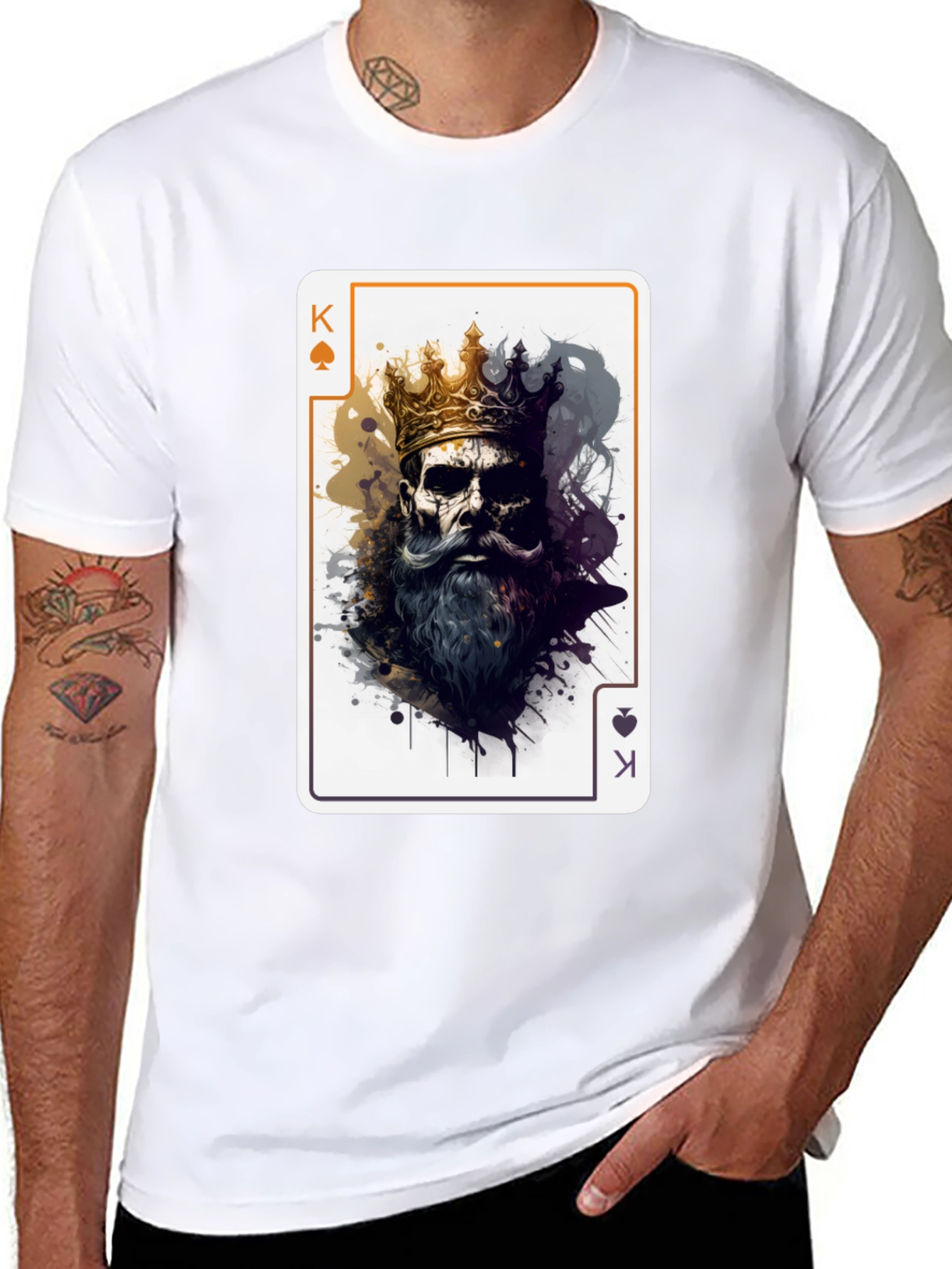 King of Spades Graphic T-Shirt