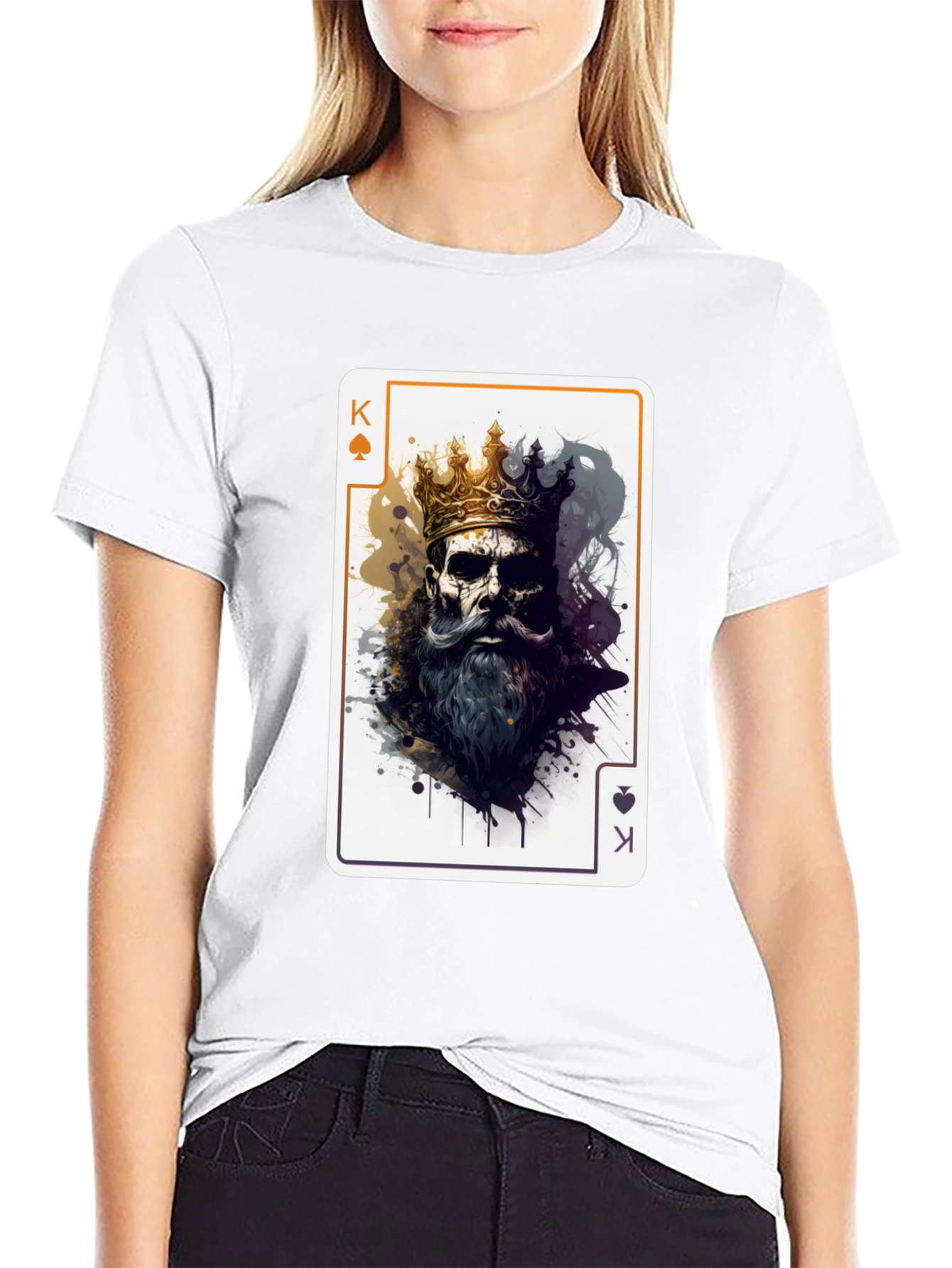 King of Spades Graphic T-Shirt