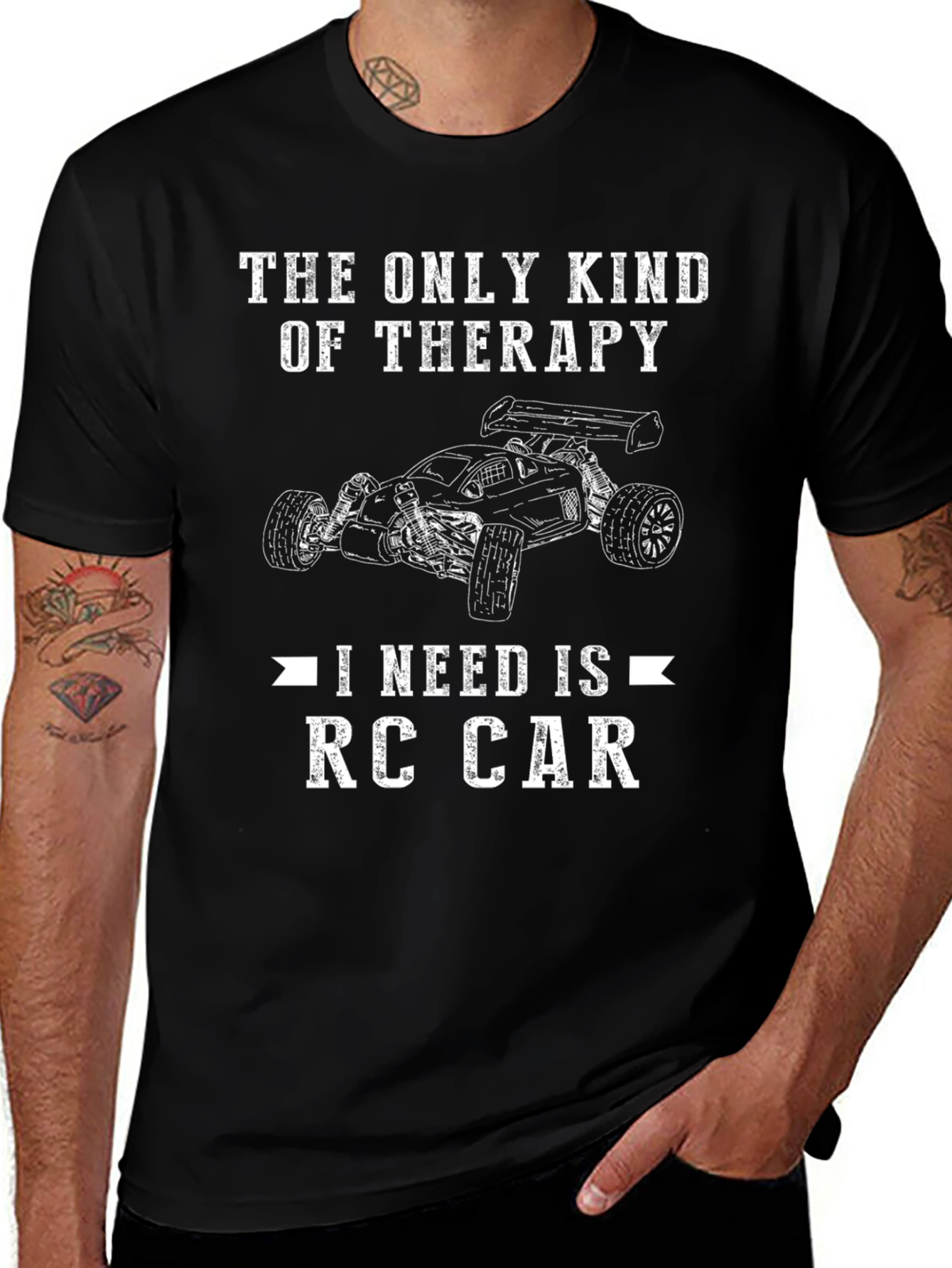 RC Car Therapy Graphic Tee