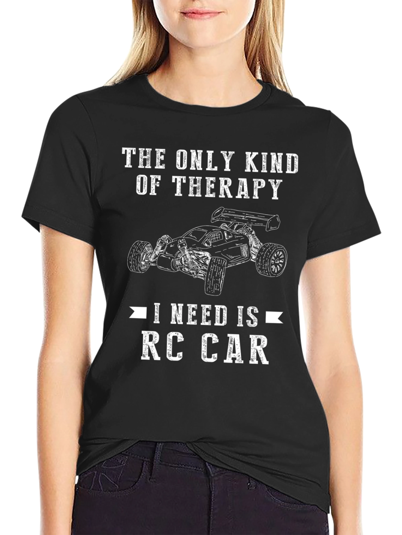 RC Car Therapy Graphic Tee