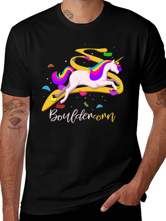 Bouldercorn T-Shirt - Climbing Unicorn Tee