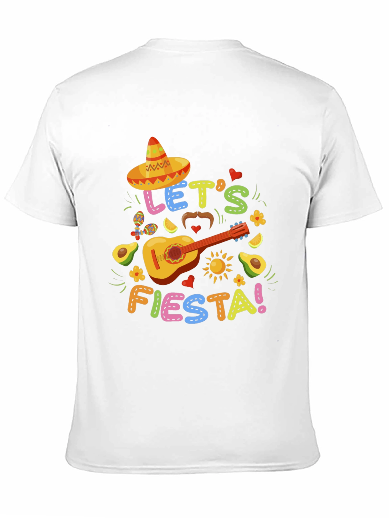 Lets Fiesta Graphic T-Shirt - Cinco de Mayo