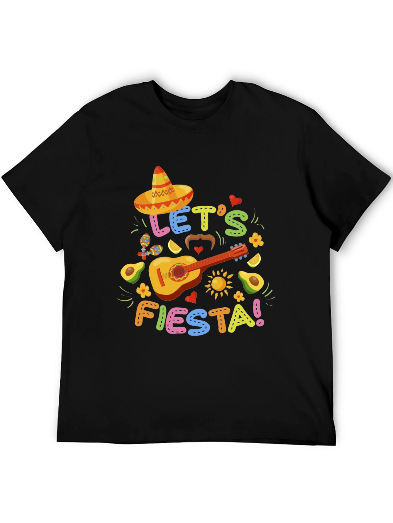 Lets Fiesta Graphic T-Shirt - Cinco de Mayo