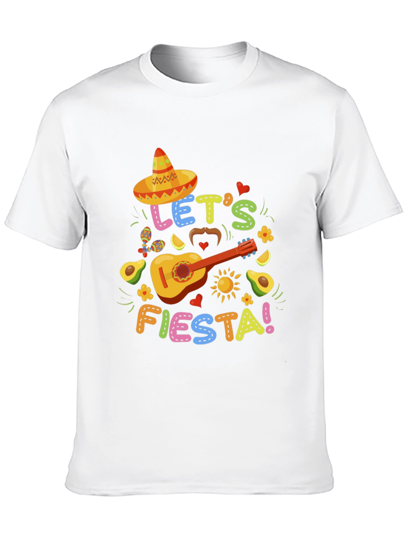 Lets Fiesta Graphic T-Shirt - Cinco de Mayo