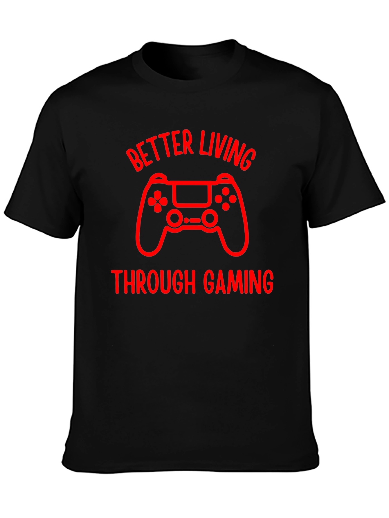 Better Living Through Gaming Graphic Tee