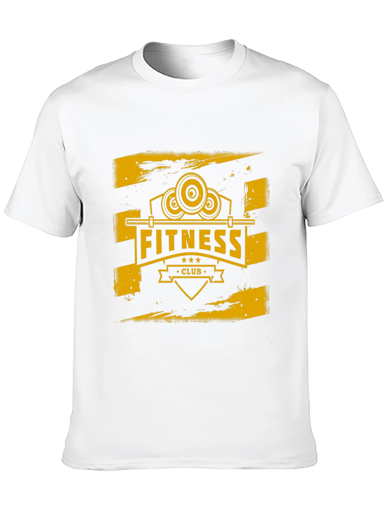 Fitness Club Graphic Tee - Black