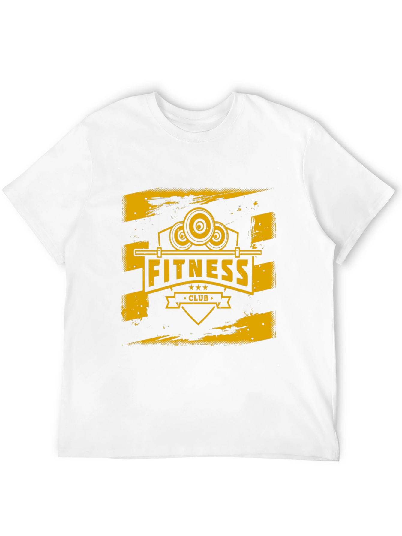 Fitness Club Graphic Tee - Black