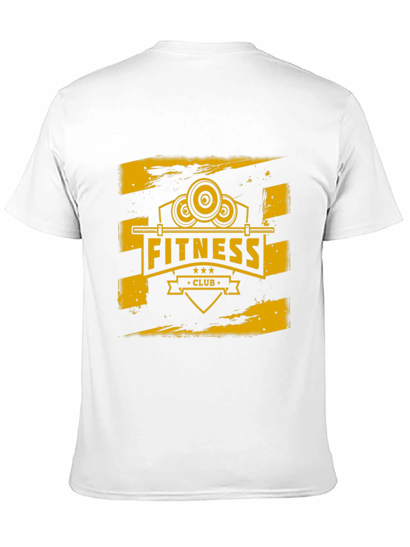 Fitness Club Graphic Tee - Black