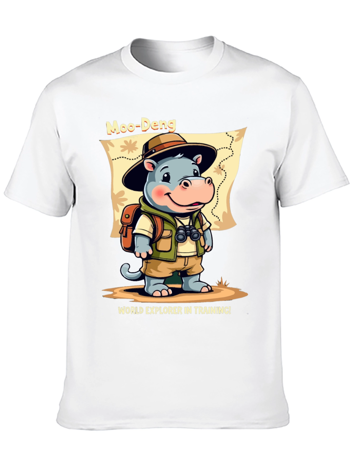 Moo-Deng World Explorer T-Shirt