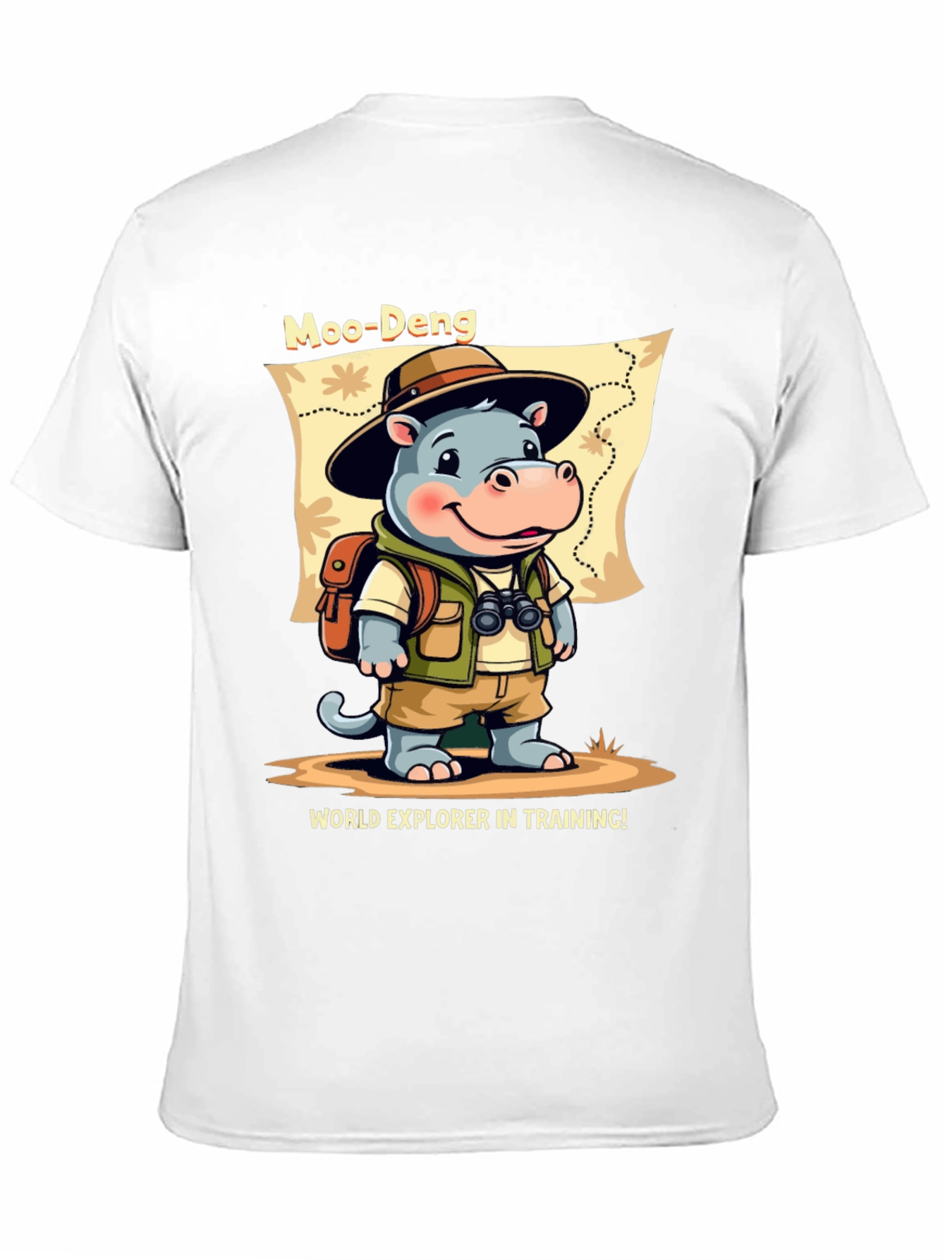 Moo-Deng World Explorer T-Shirt