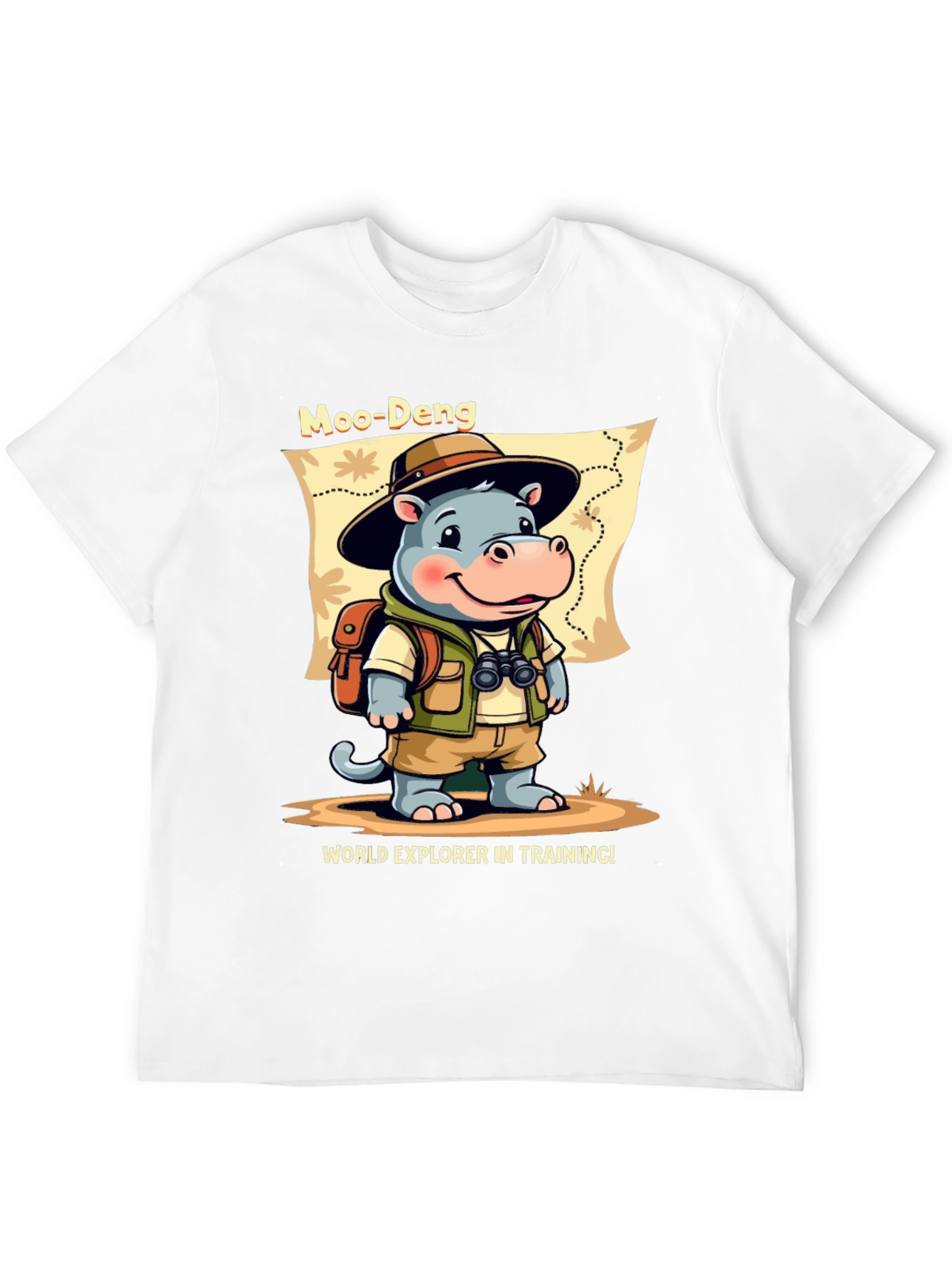 Moo-Deng World Explorer T-Shirt