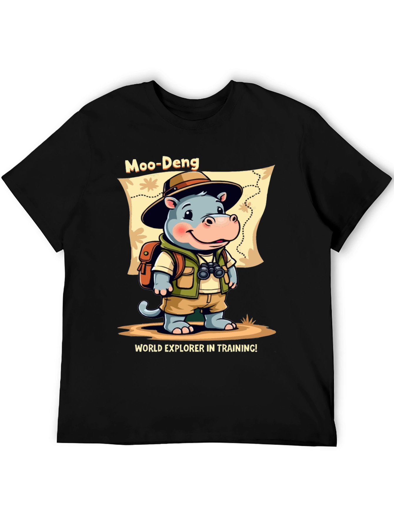 Moo-Deng World Explorer T-Shirt