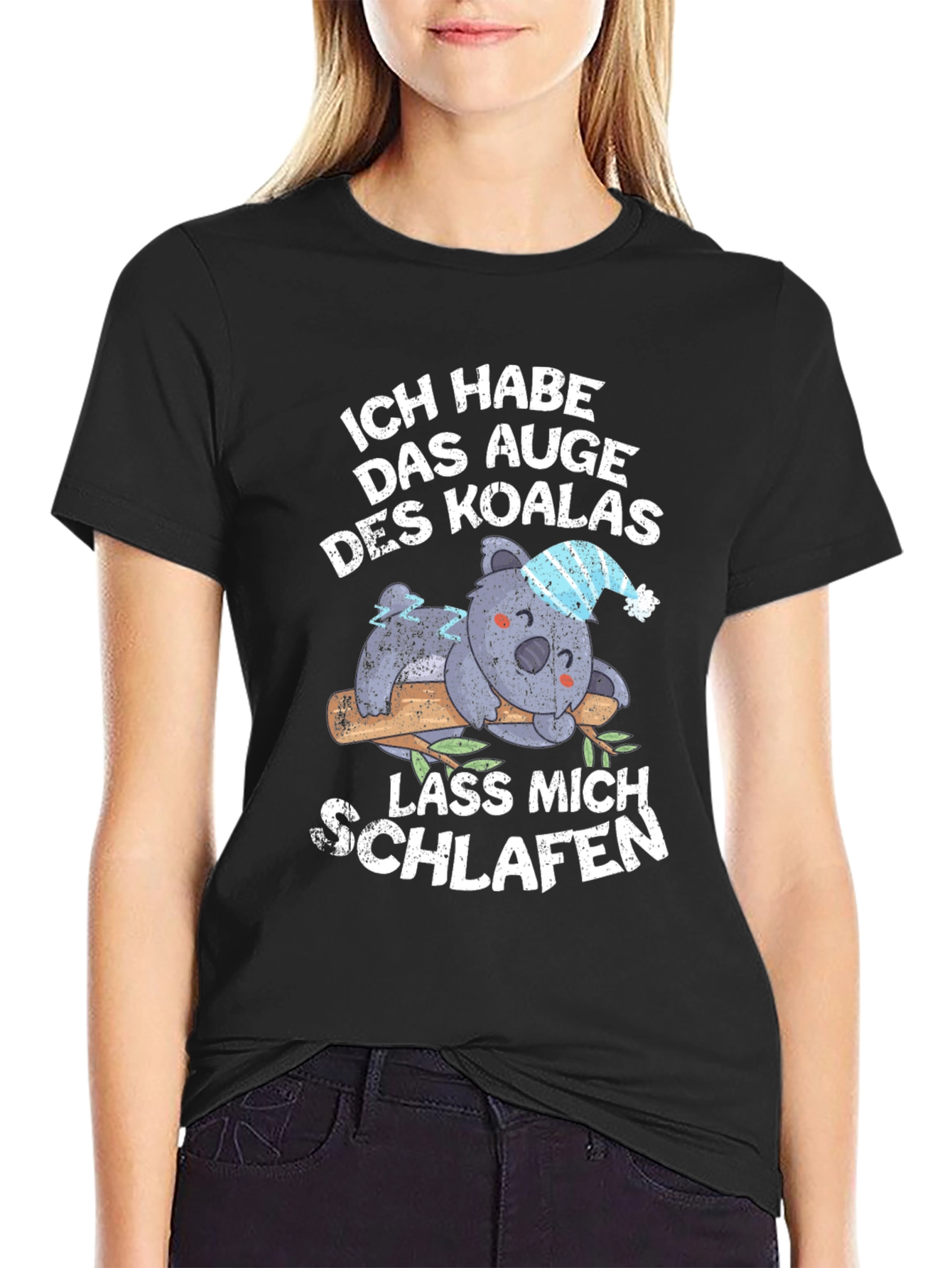 Funny Koala Sleep T-Shirt - Lass Mich Schlafen