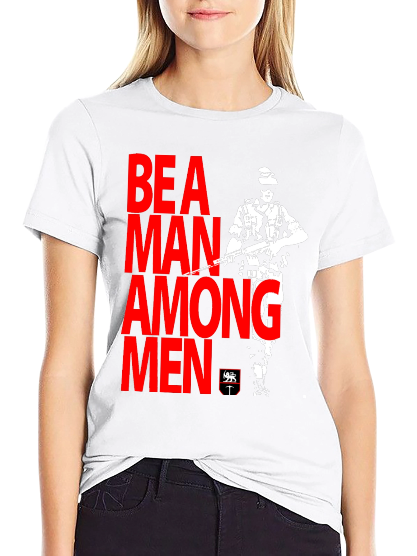 Be A Man Among Men Graphic T-Shirt