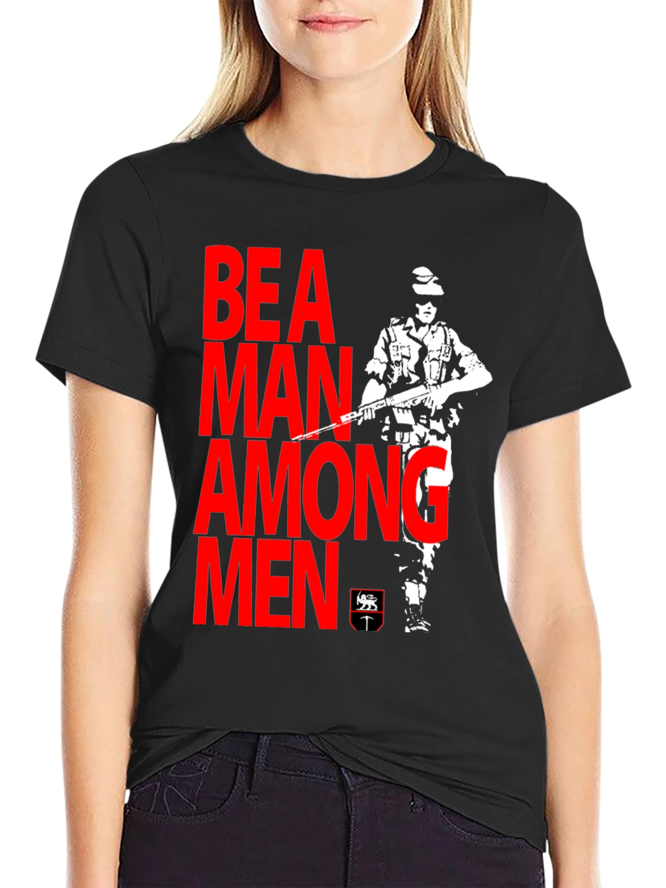 Be A Man Among Men Graphic T-Shirt