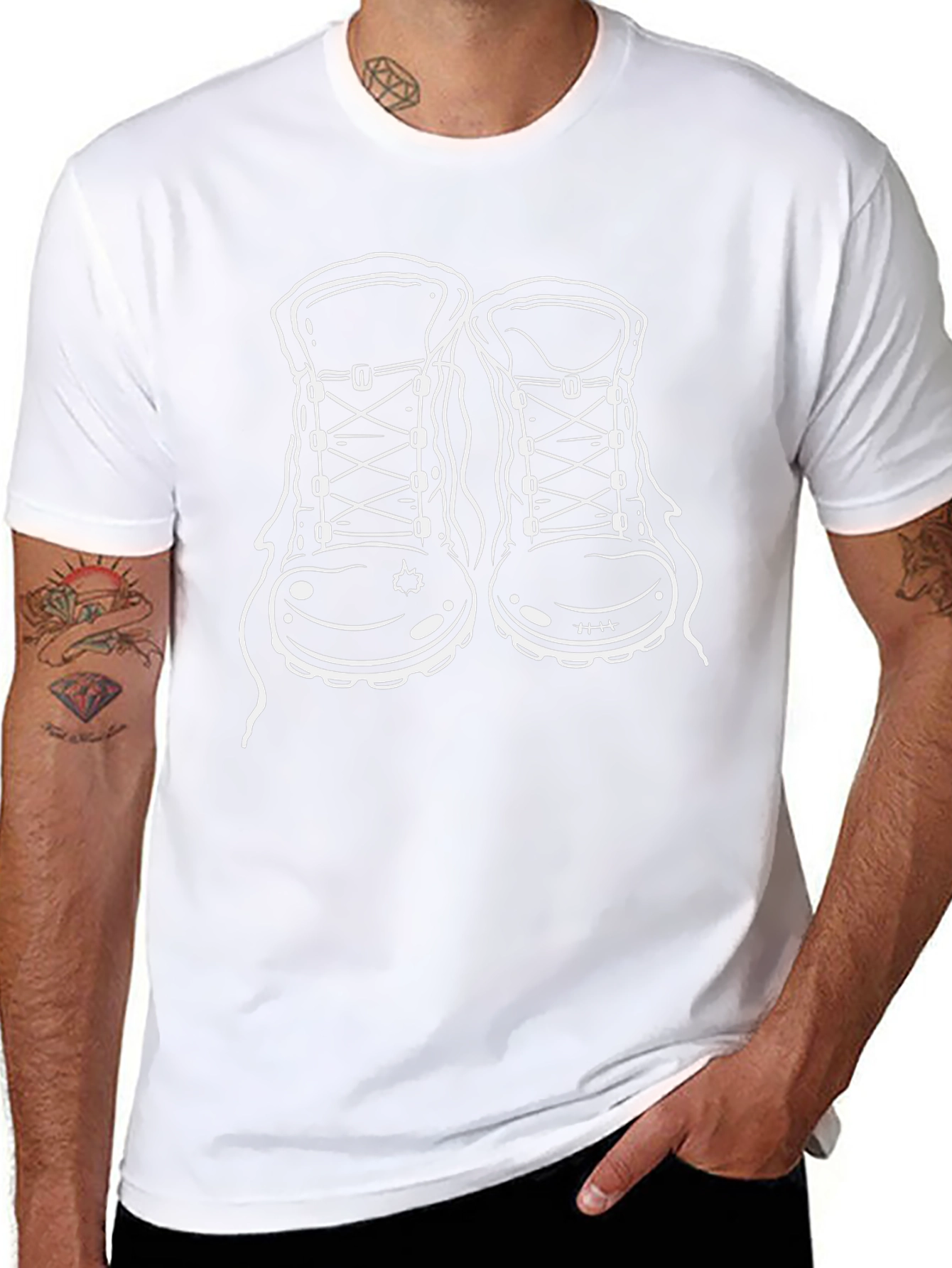 Hiking Boot Graphic T-Shirt - Adventure Ready