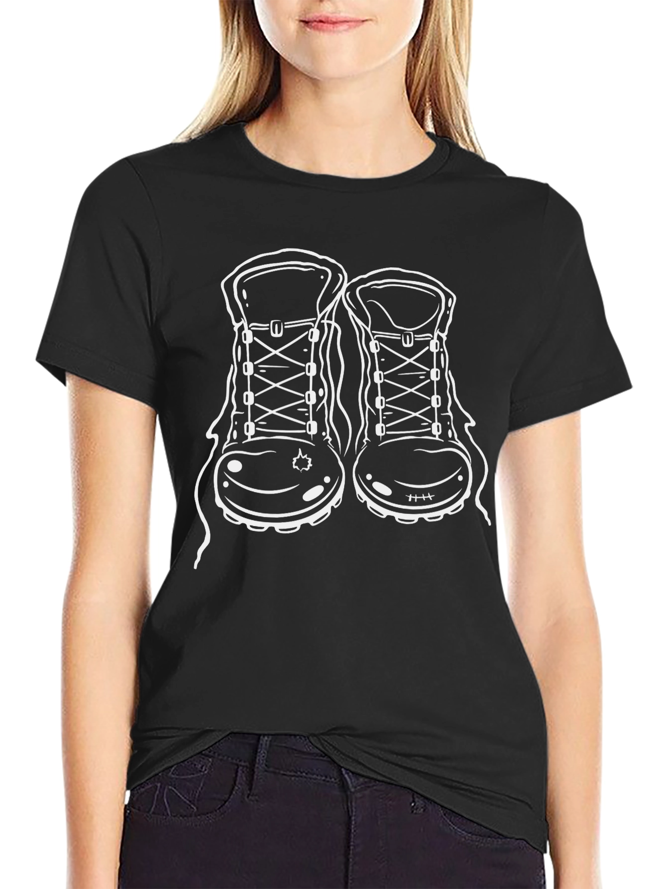 Hiking Boot Graphic T-Shirt - Adventure Ready