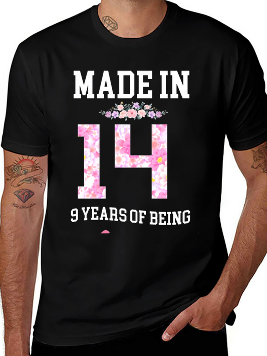 Made in 14 9 Years of Being T-Shirt