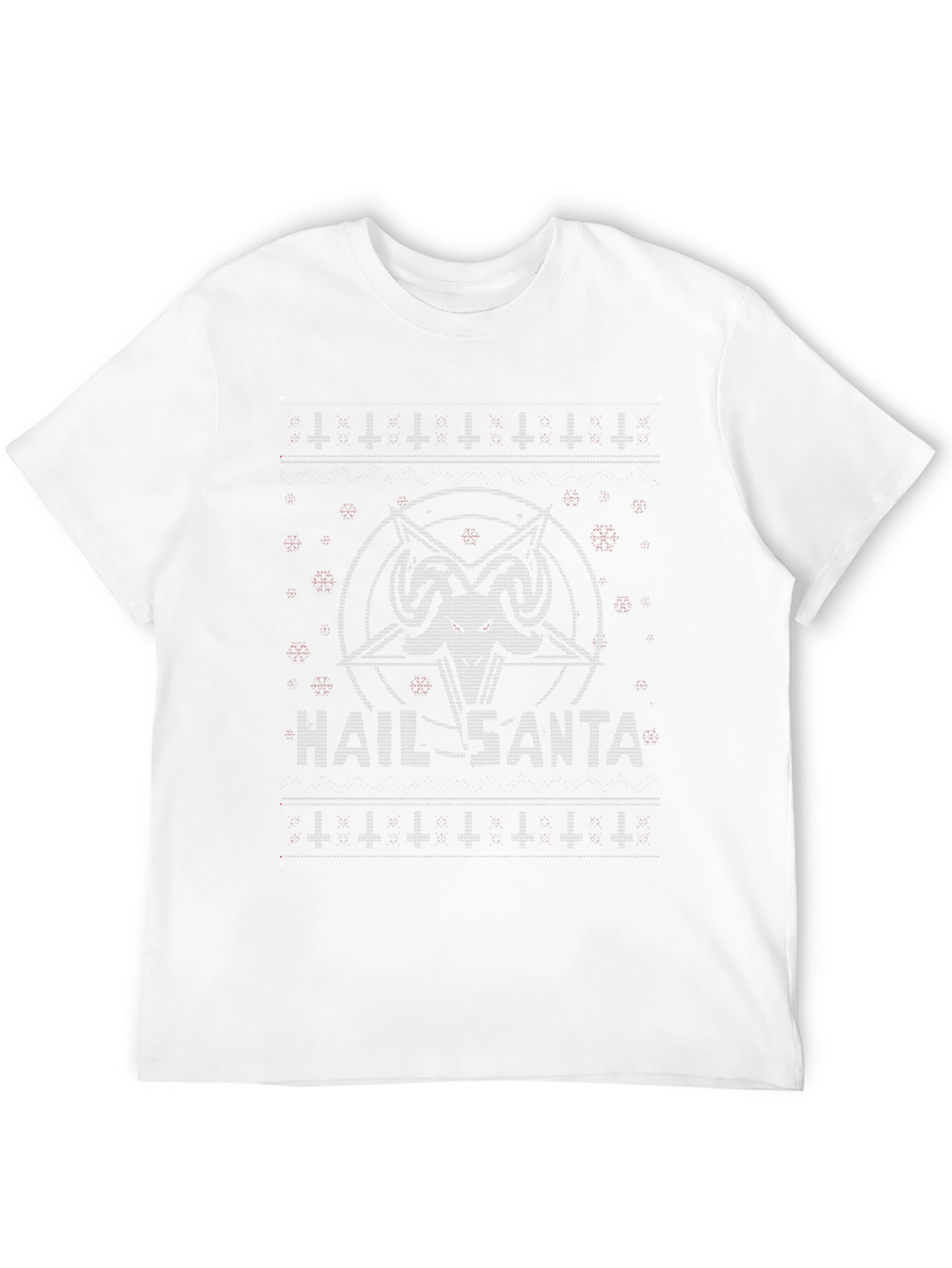 Hail Santa T-Shirt - Inverted Cross Christmas