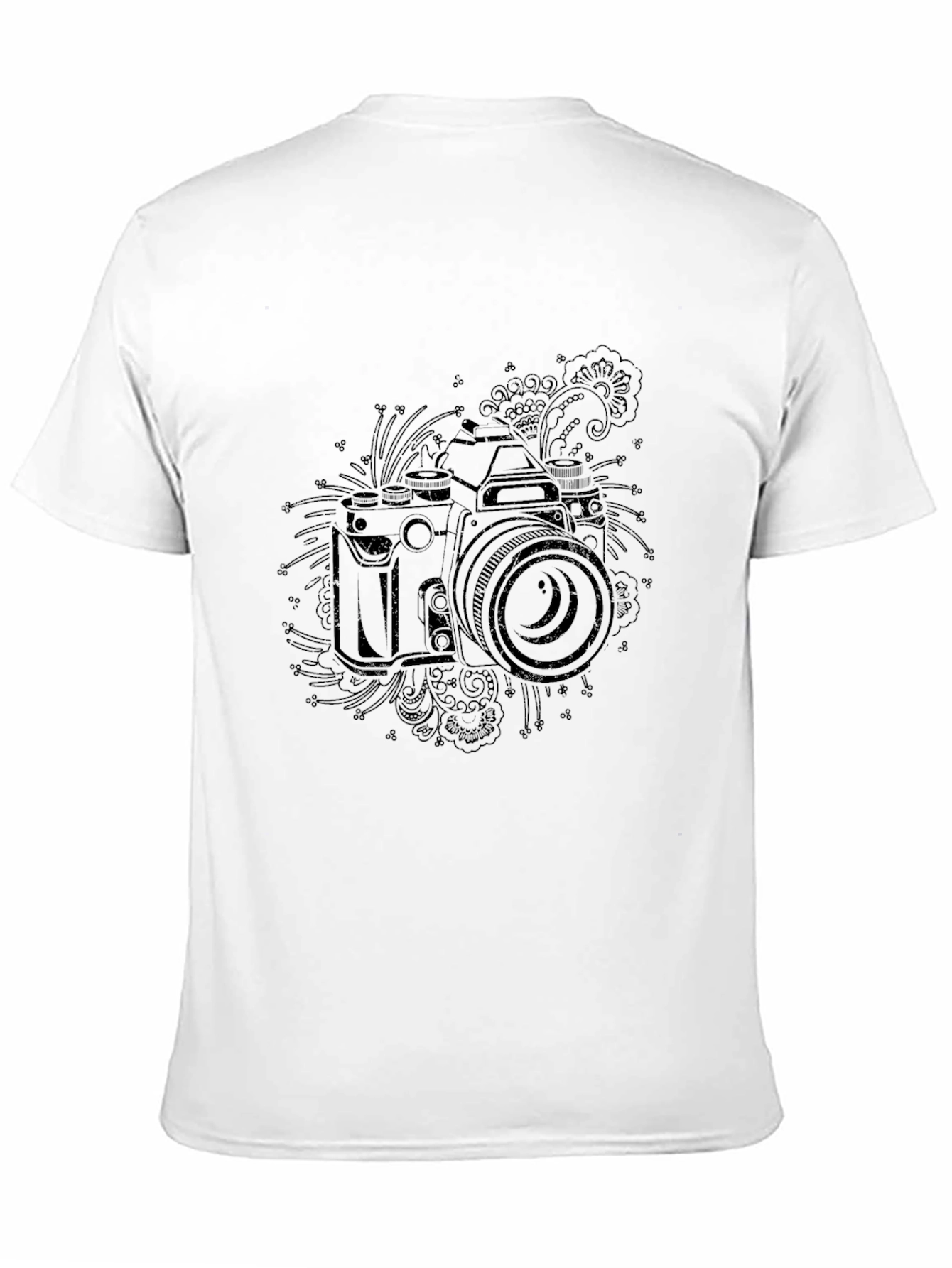 Camera Graphic Black T-Shirt