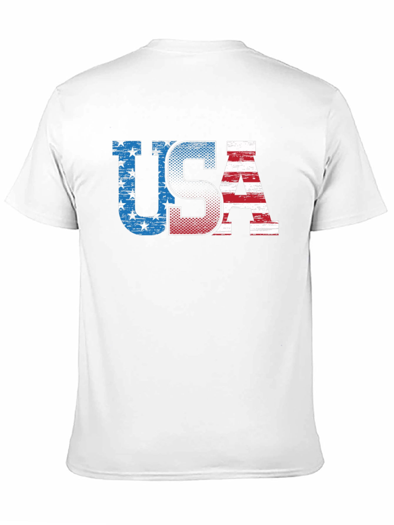 USA Flag Graphic T-Shirt - Patriotic American Pride