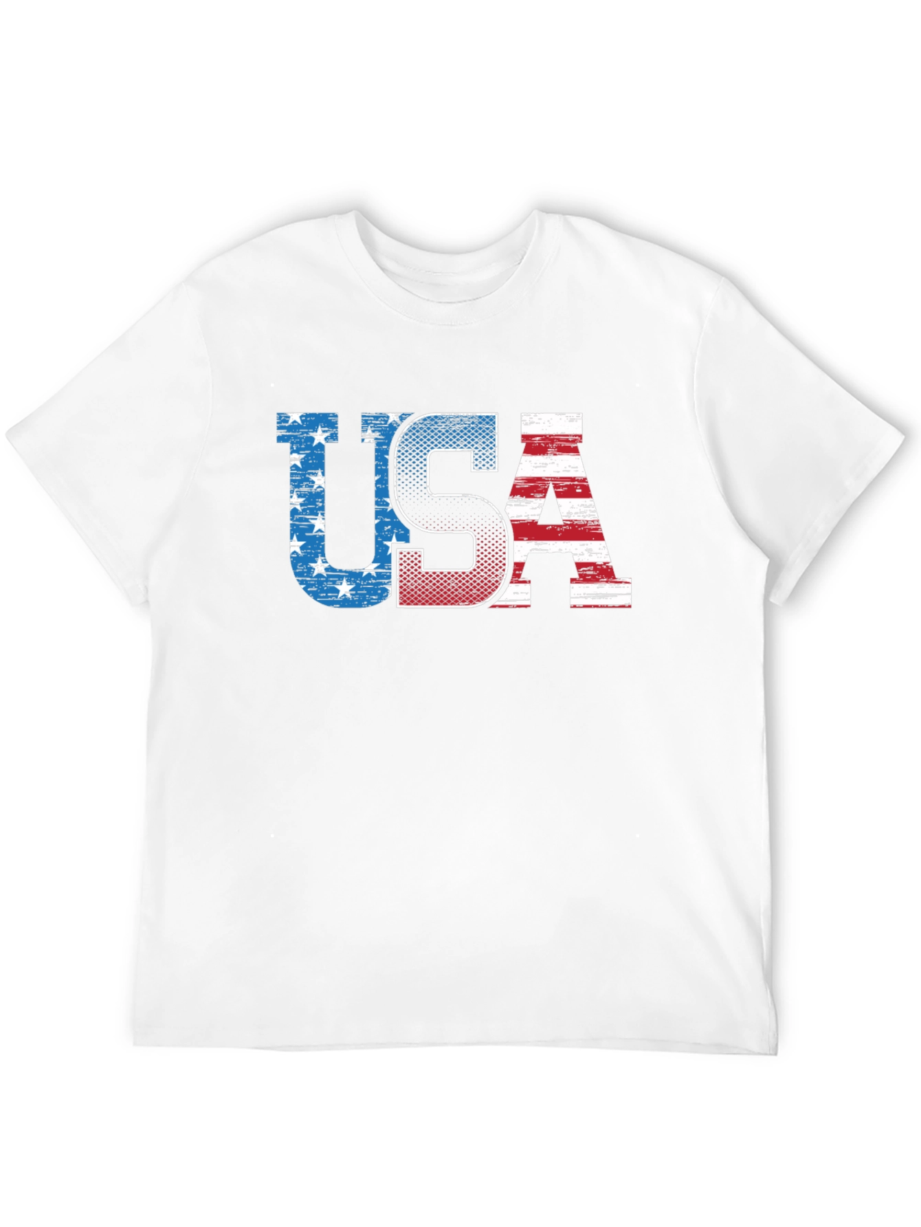 USA Flag Graphic T-Shirt - Patriotic American Pride