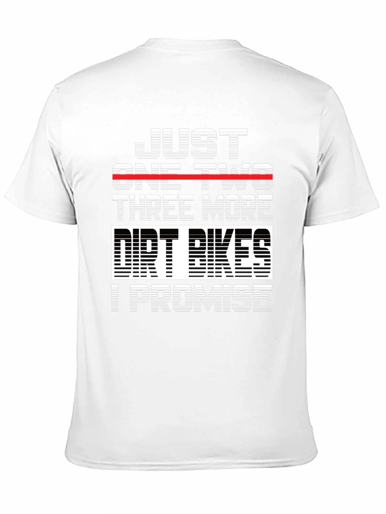 Dirt Bikes Promise Graphic Tee - Black