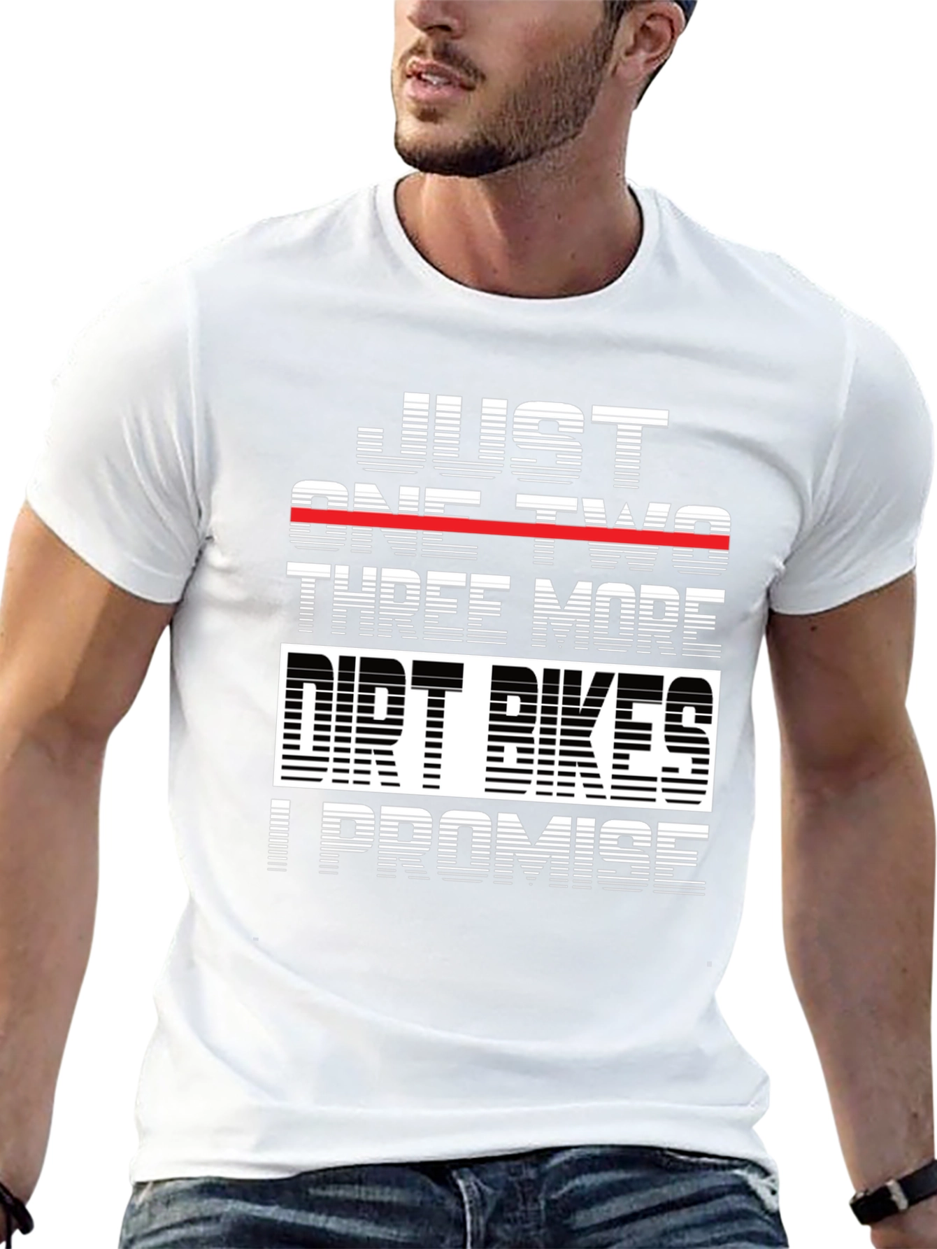 Dirt Bikes Promise Graphic Tee - Black