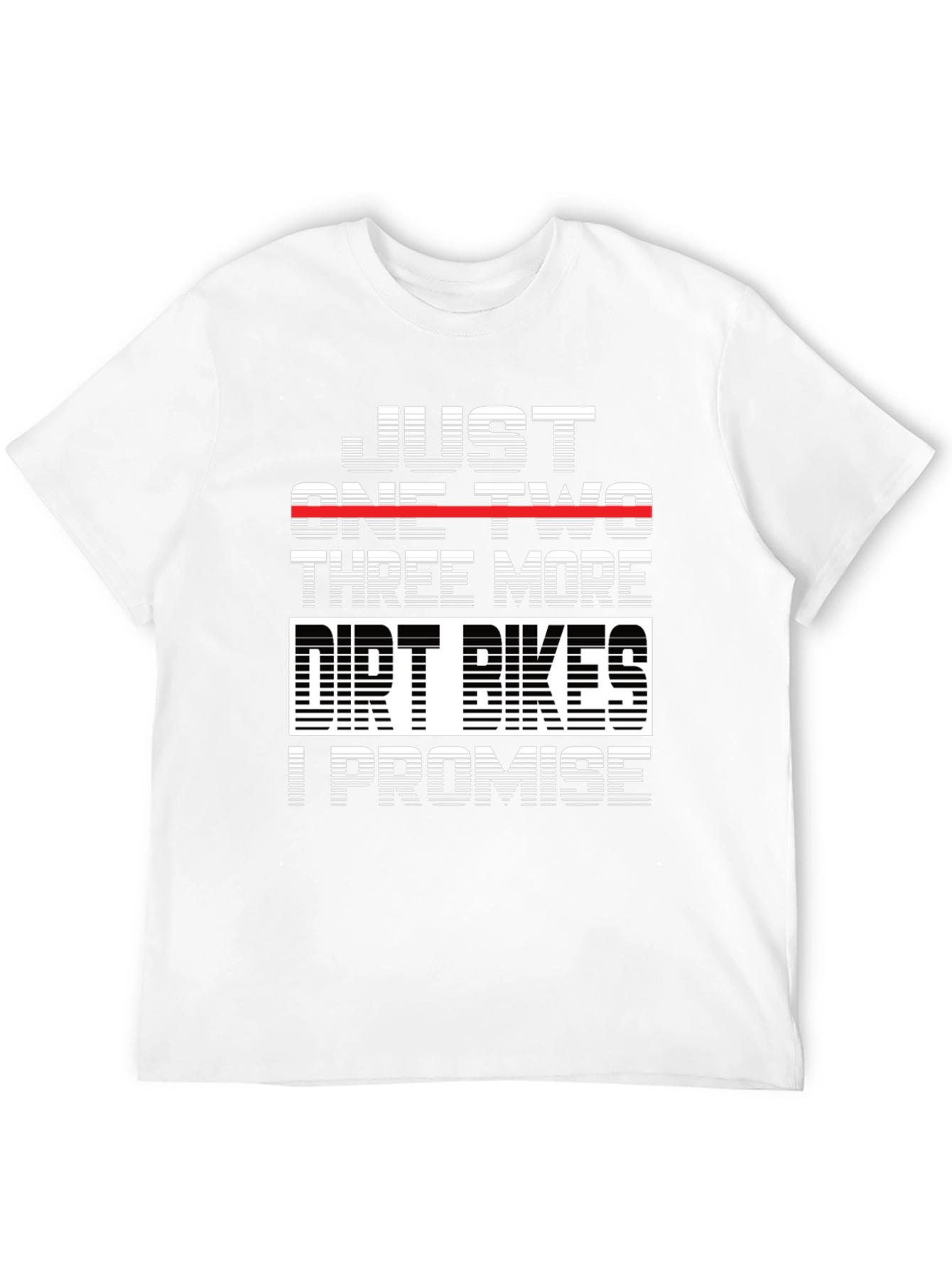 Dirt Bikes Promise Graphic Tee - Black