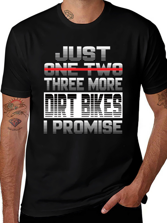 Dirt Bikes Promise Graphic Tee - Black