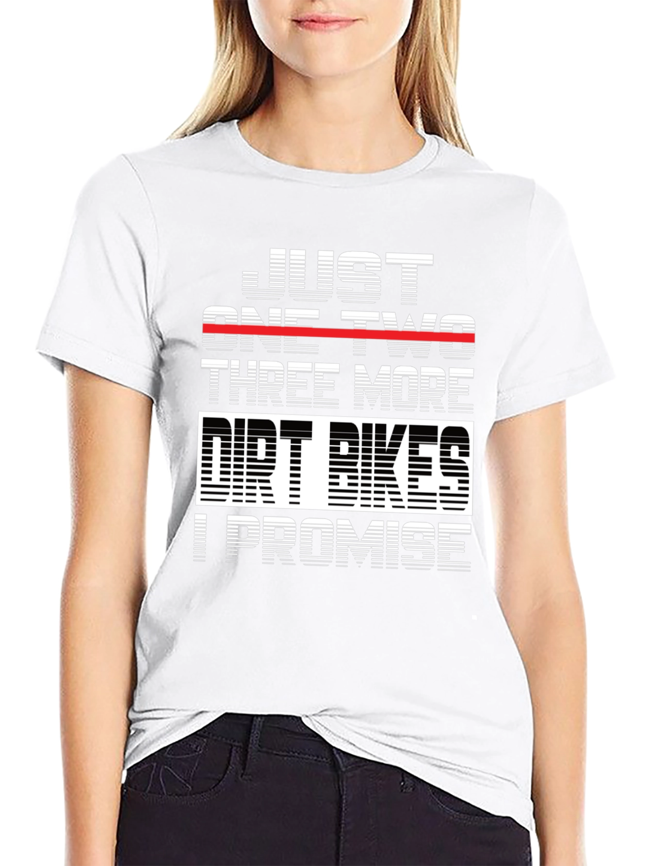 Dirt Bikes Promise Graphic Tee - Black