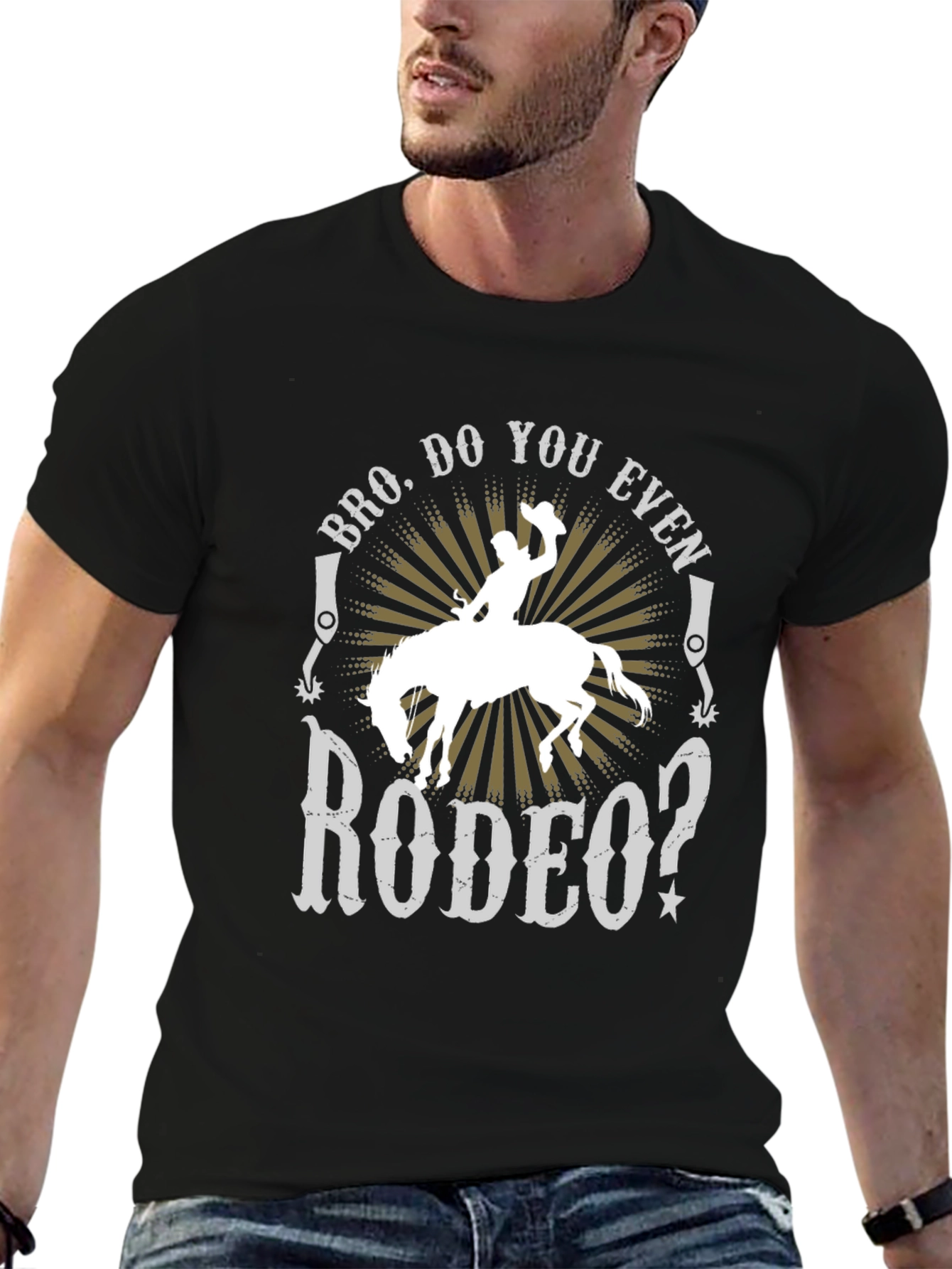 Bro Do You Even Rodeo Graphic T-Shirt