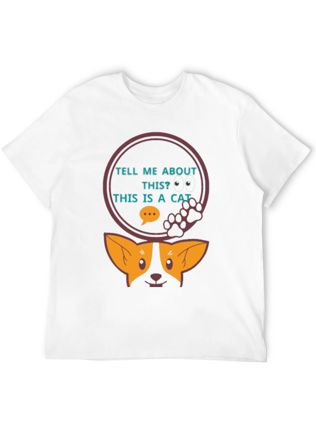 Tell Me About This? Cat Tee