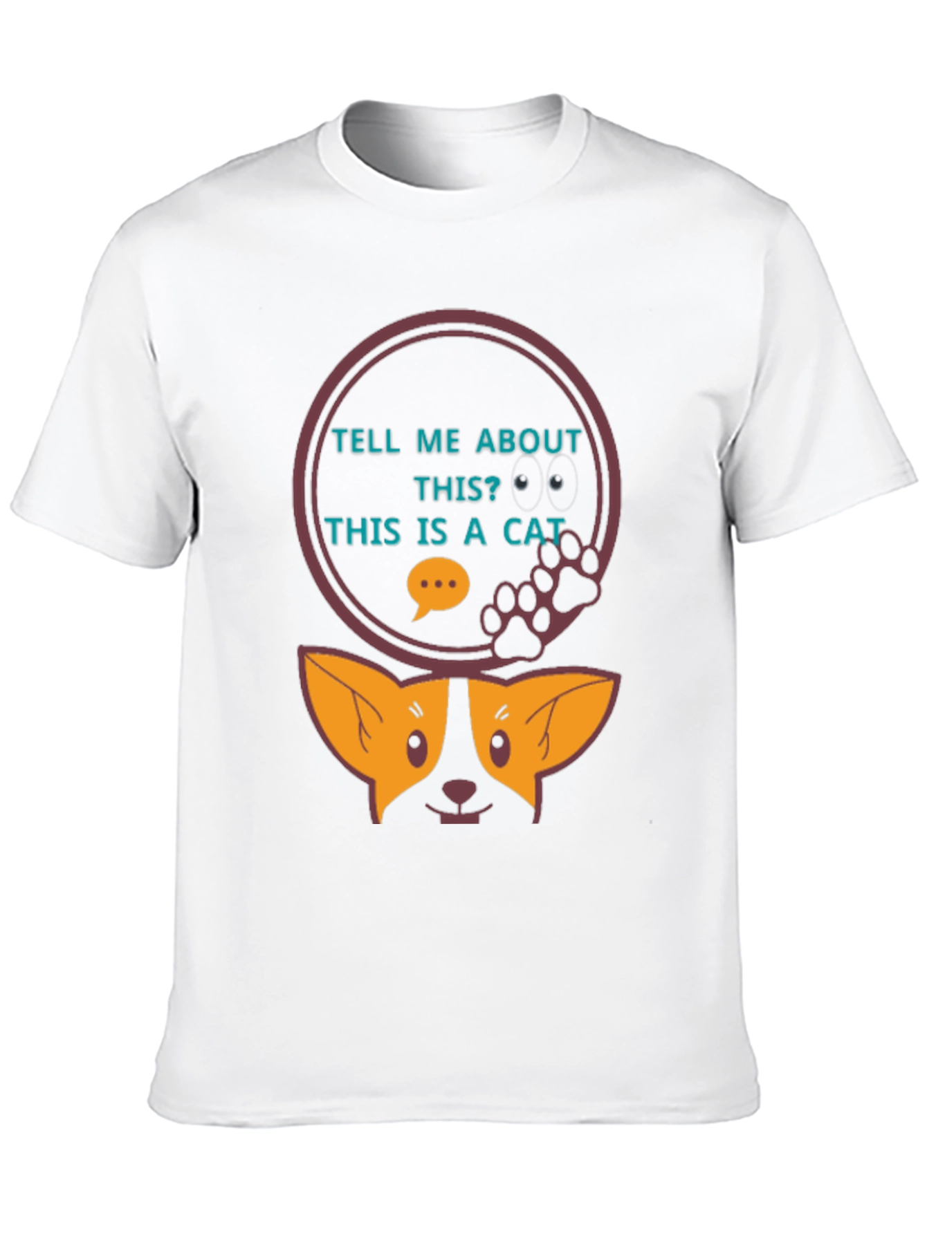 Tell Me About This? Cat Tee