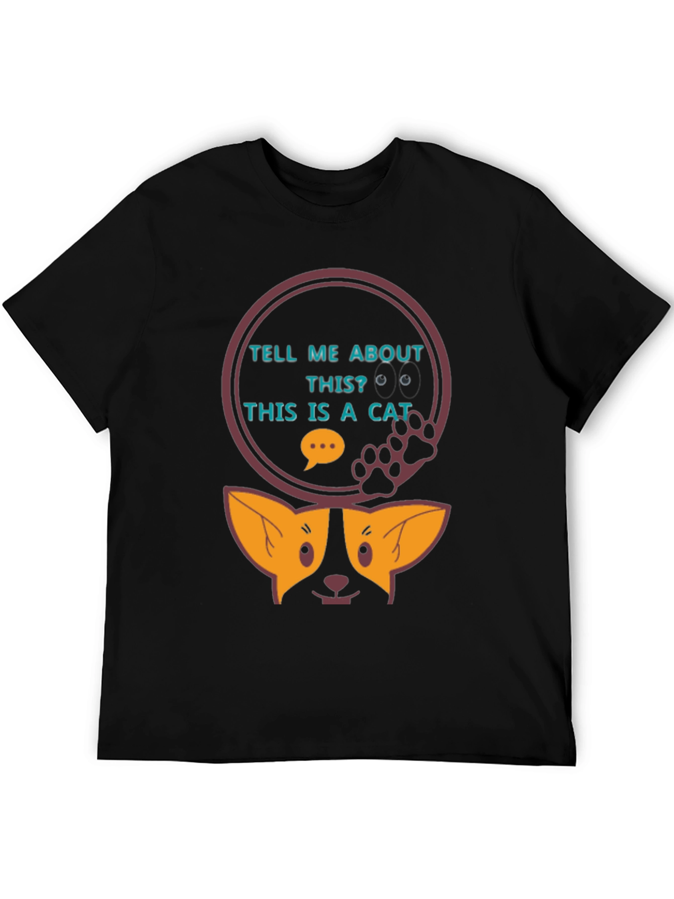 Tell Me About This? Cat Tee