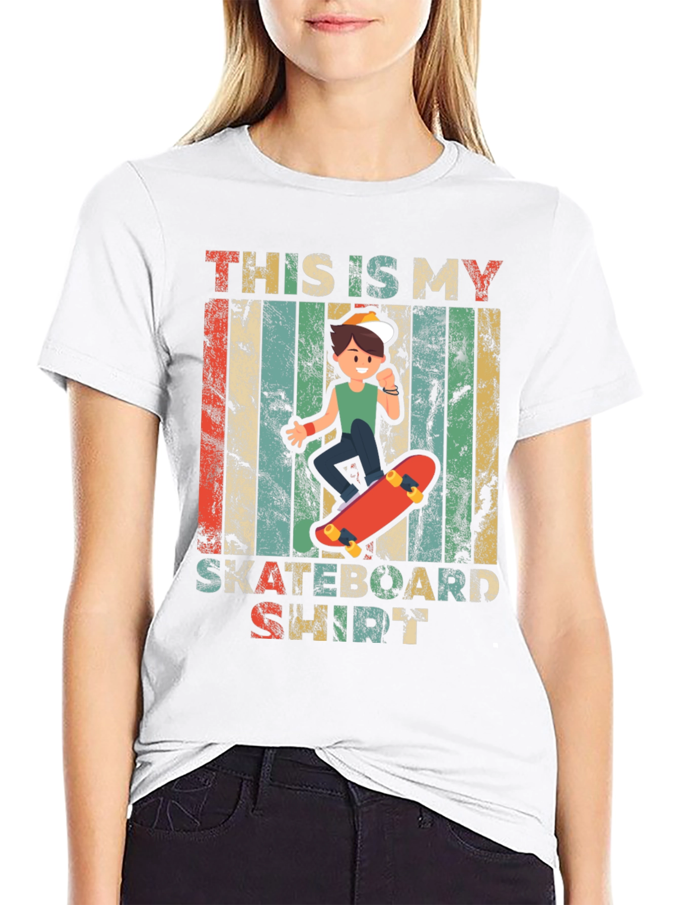 Skateboard Shirt - This Is My Skateboard Shirt