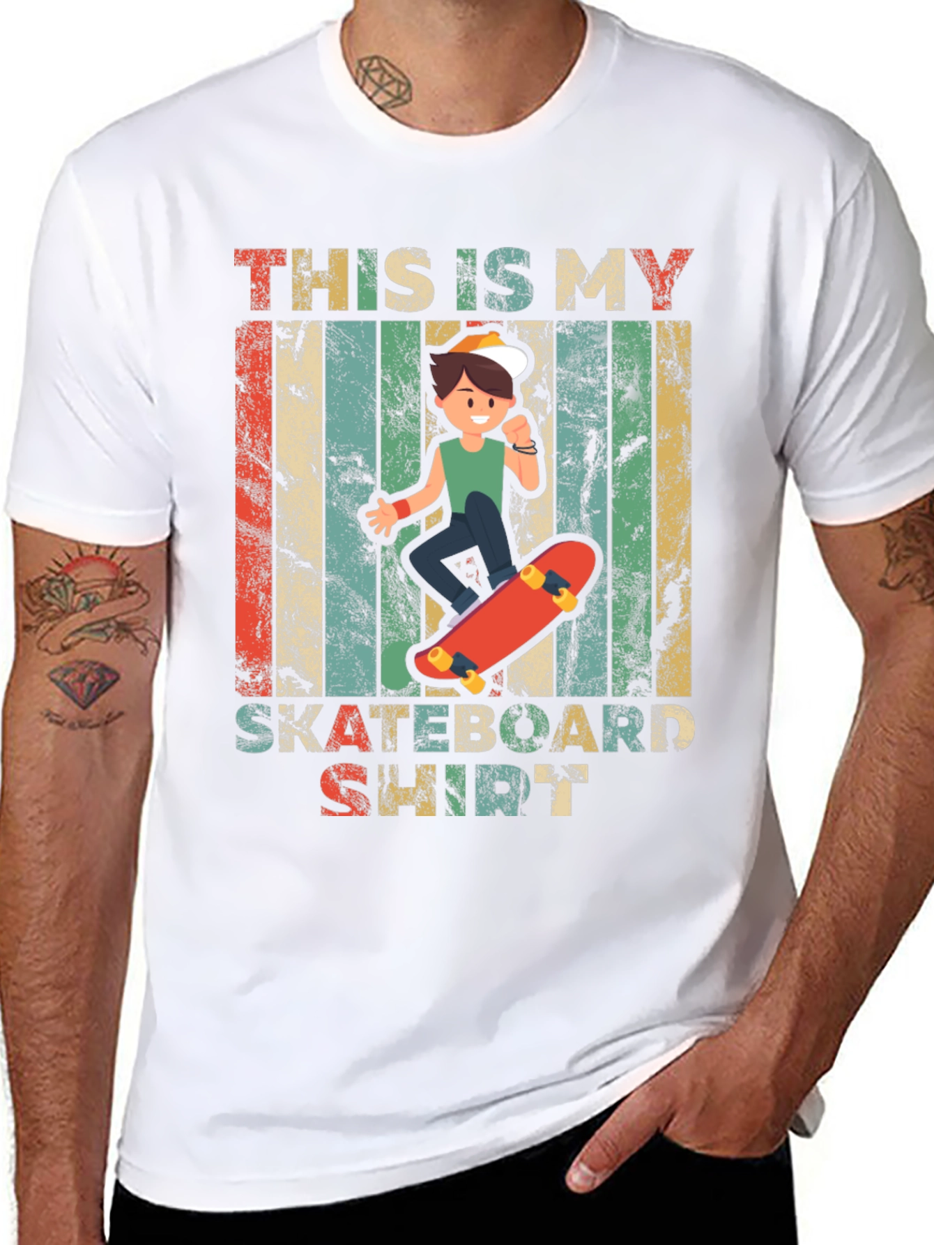 Skateboard Shirt - This Is My Skateboard Shirt