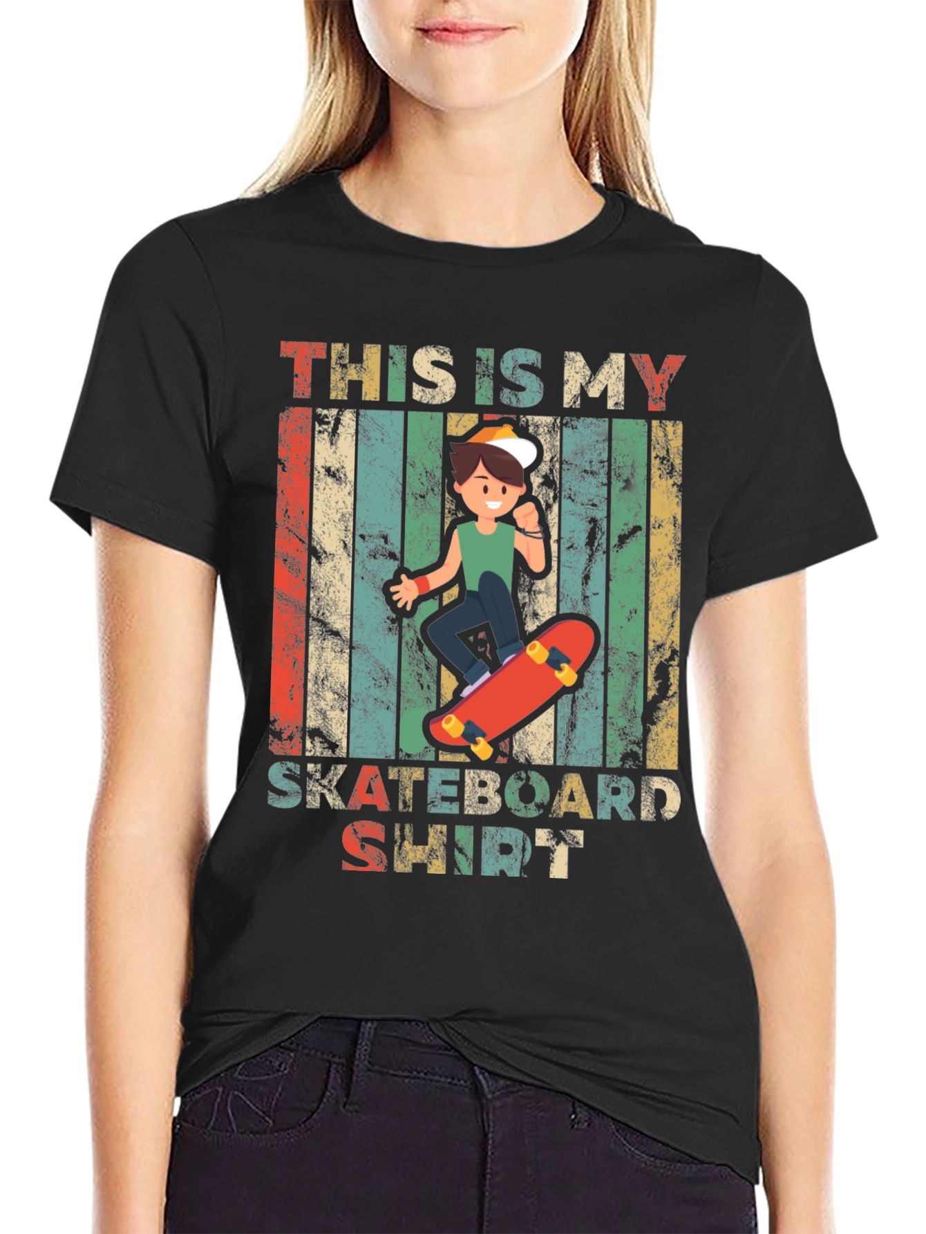Skateboard Shirt - This Is My Skateboard Shirt